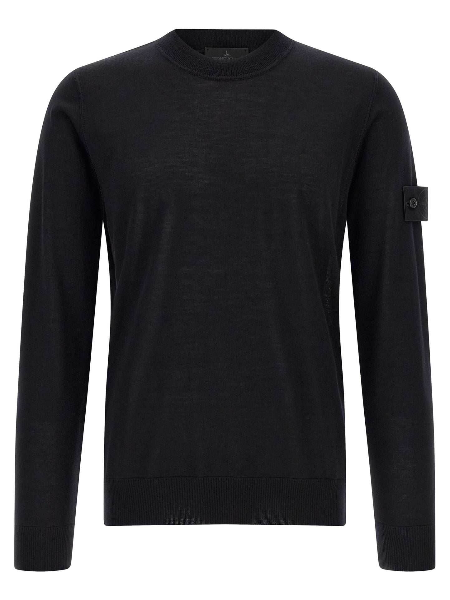 Black Virgin Wool Cardigan