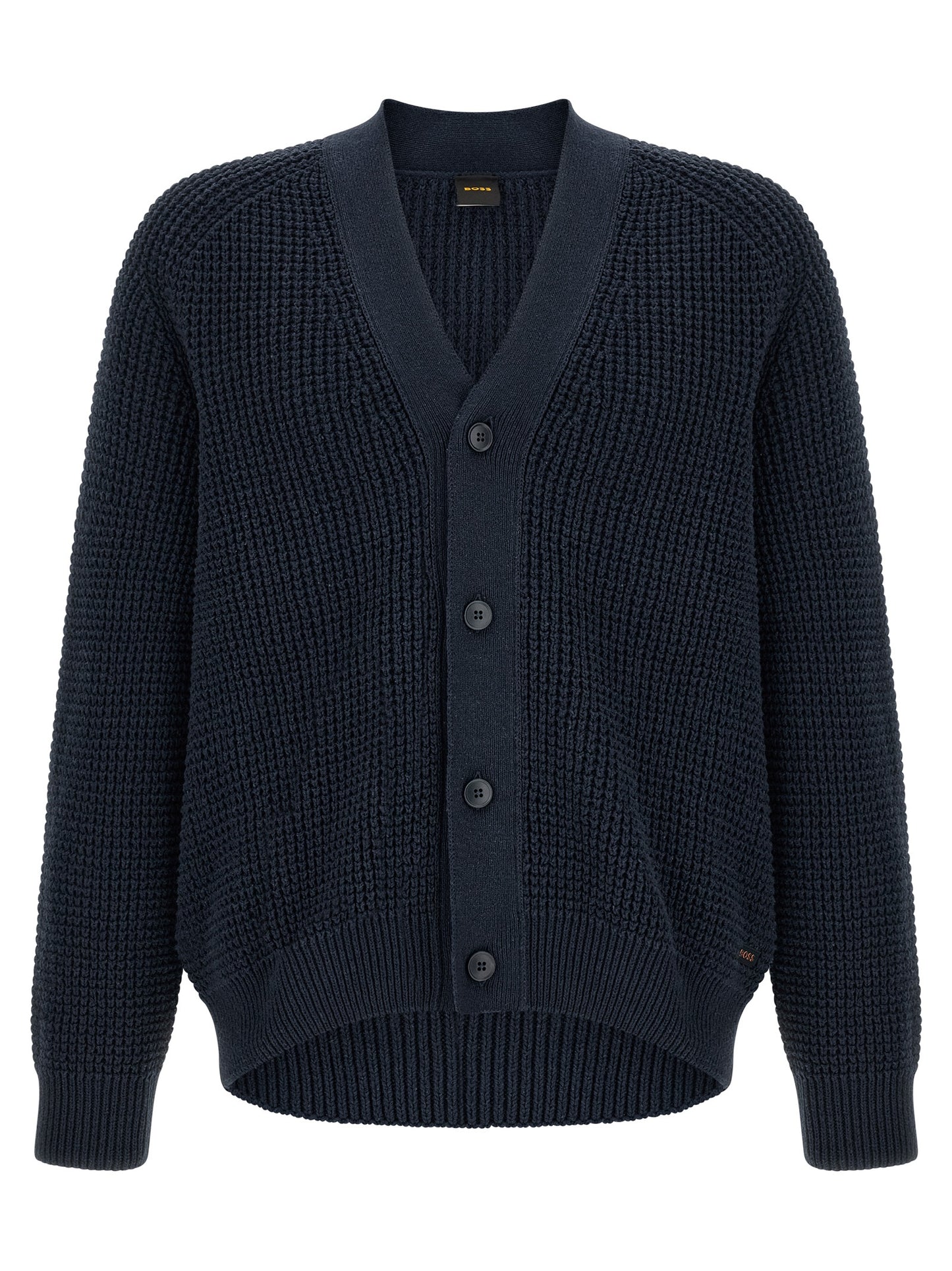 Blue Cotton Cardigan