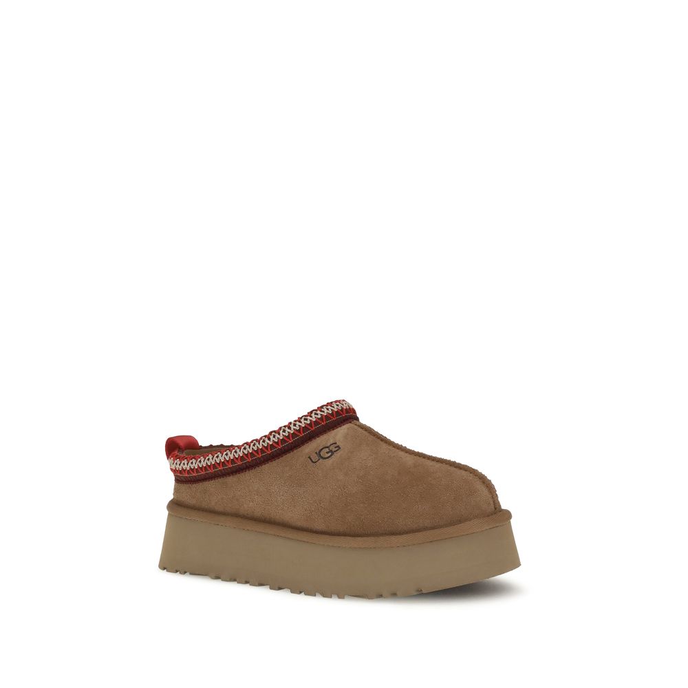 Brown Suede Leather Mules