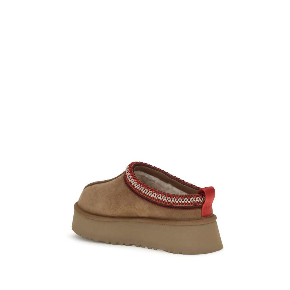 Brown Suede Leather Mules