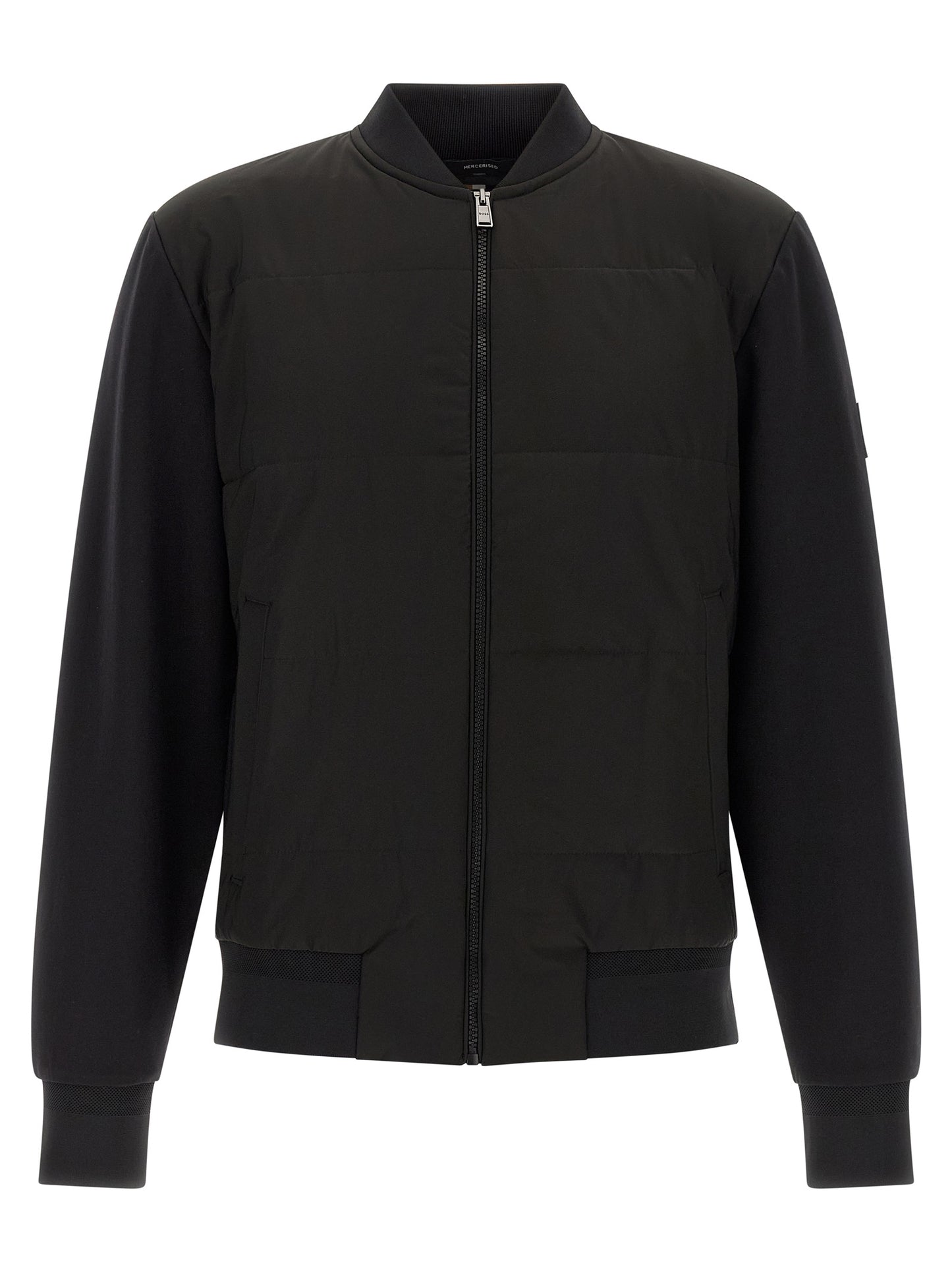 Black Cotton Sweatshirt