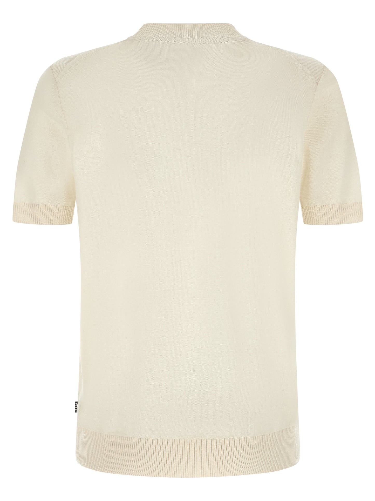 White Virgin Wool T-Shirt