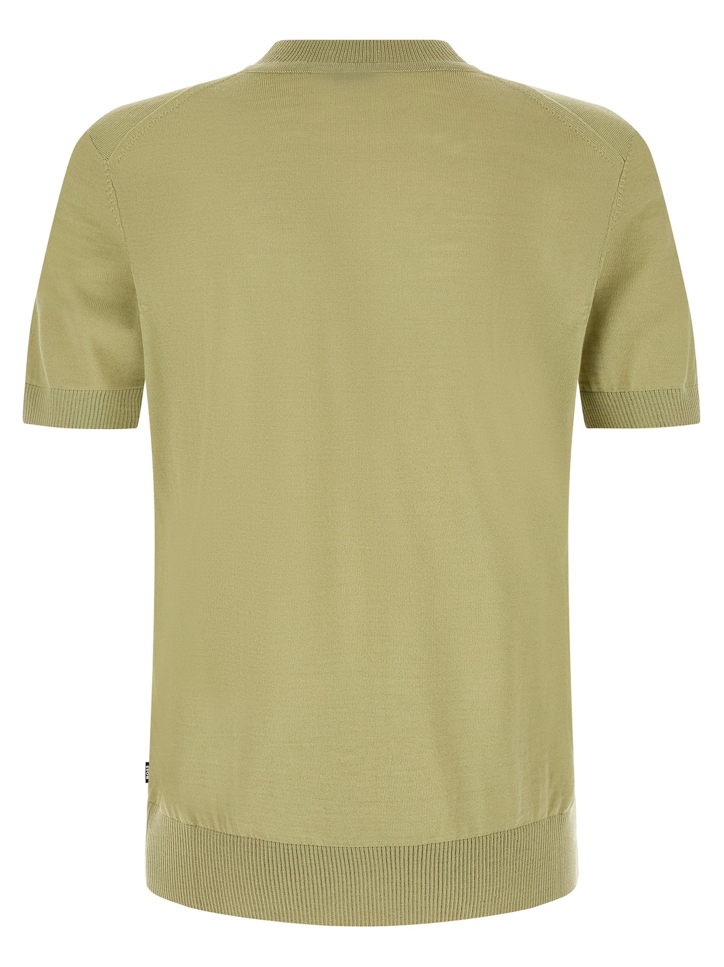 Bicolor Virgin Wool T-Shirt