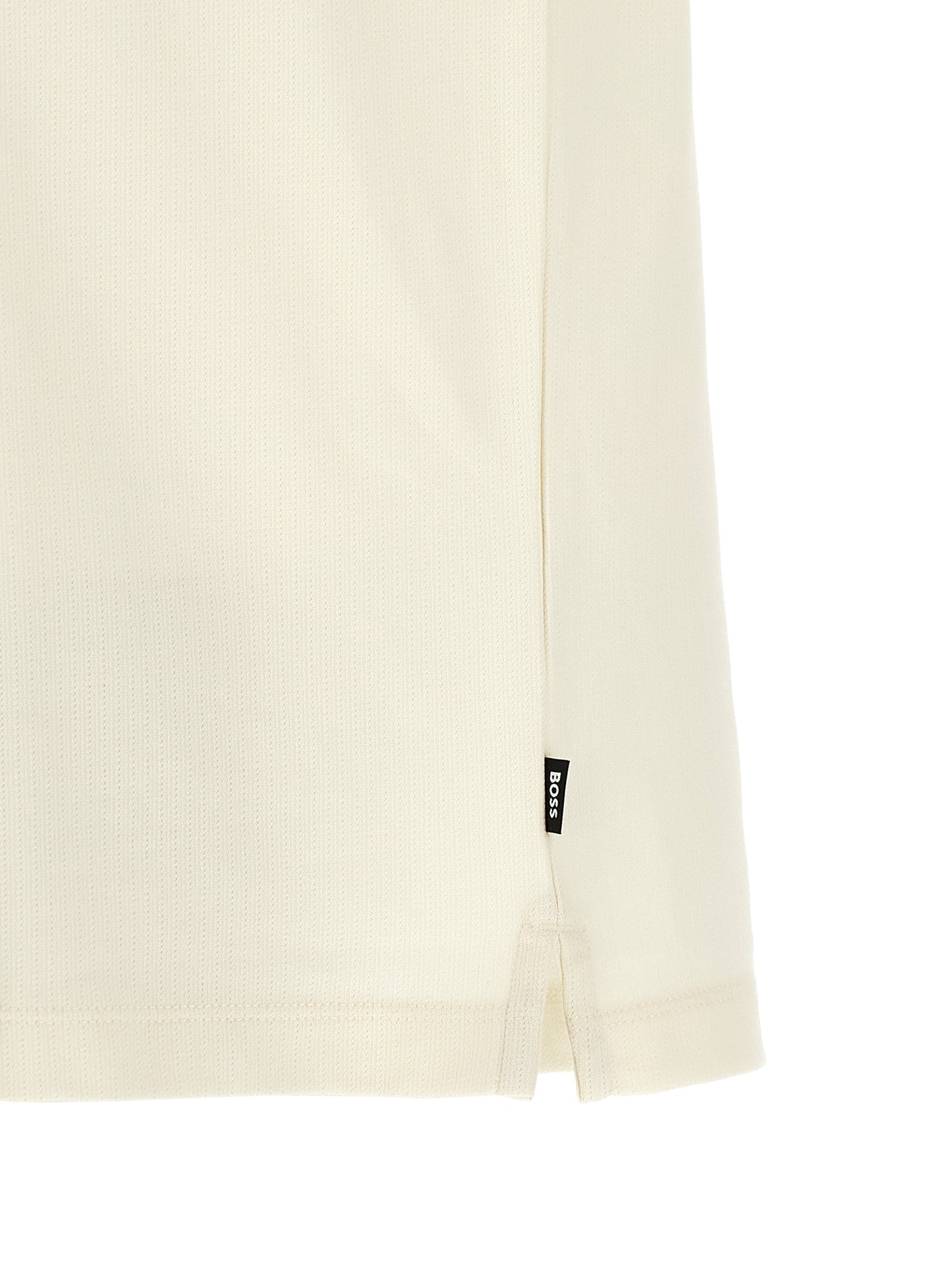 Beige Cotton Polo Shirt