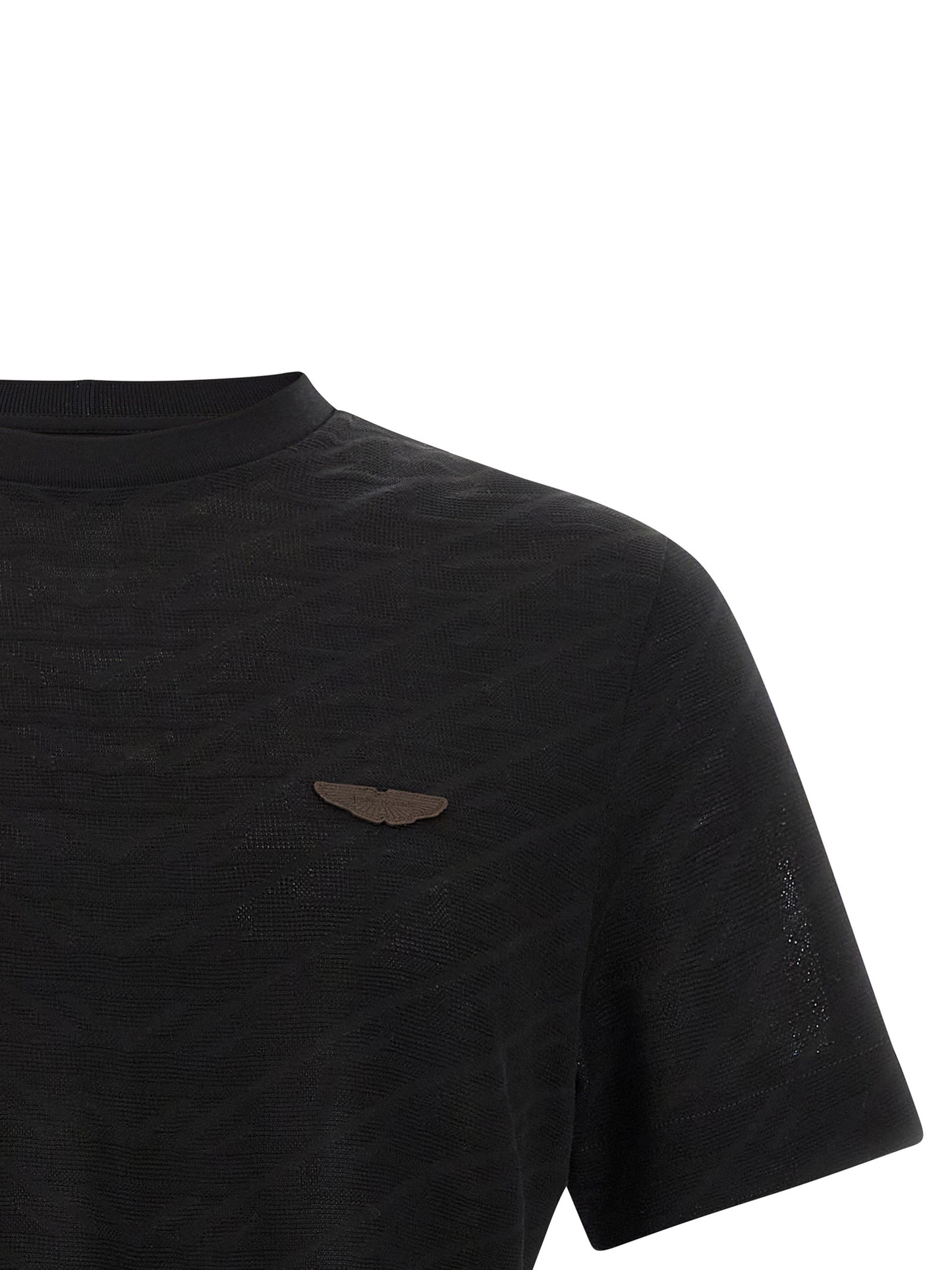 Black Cotton T-Shirt