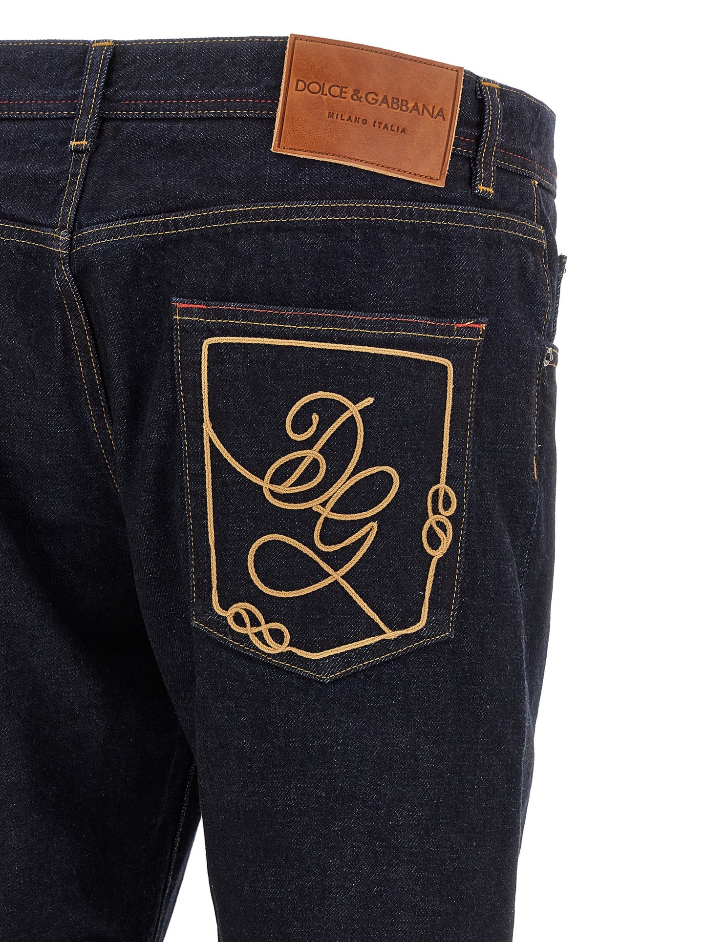 Blue Cotton Jeans Denim