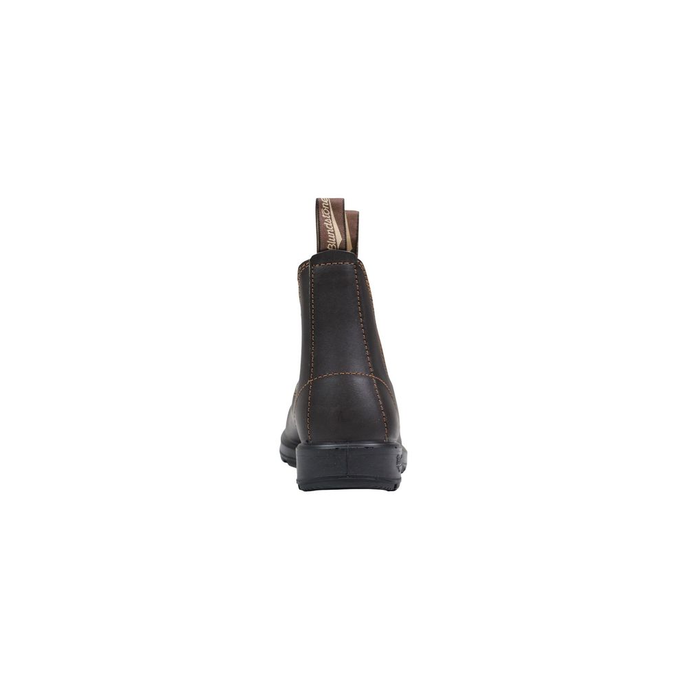 Brown Leather Ankle Boots
