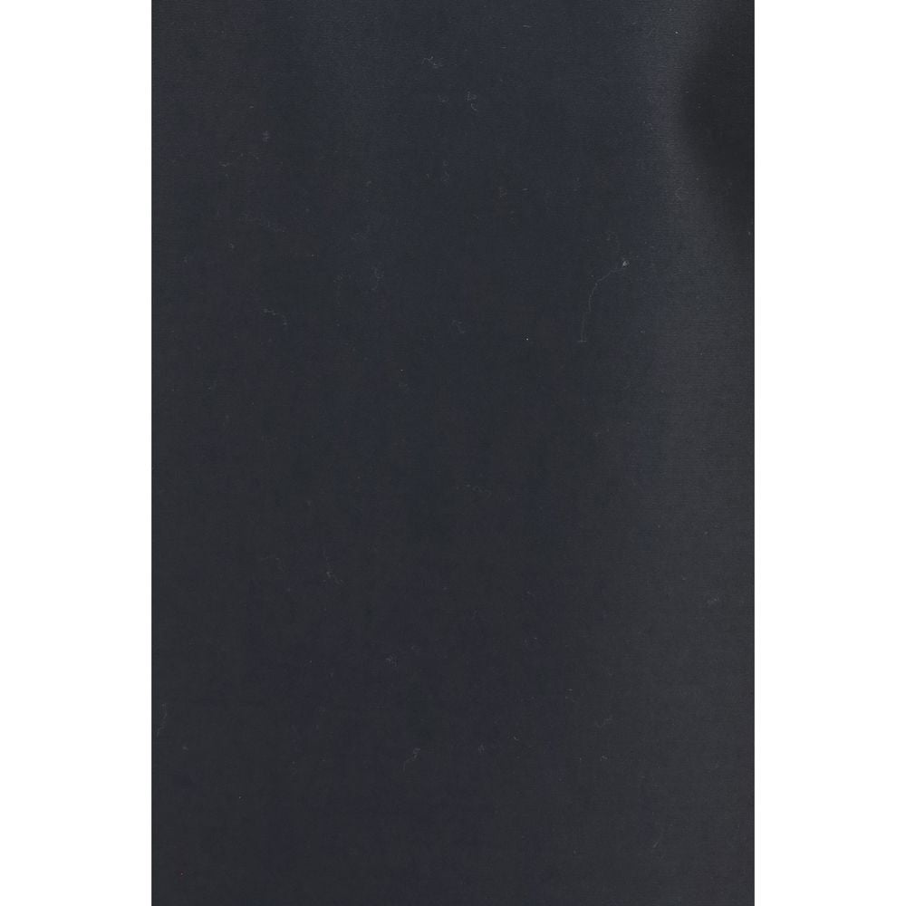 Black Wool Oves Aries Casual Dress