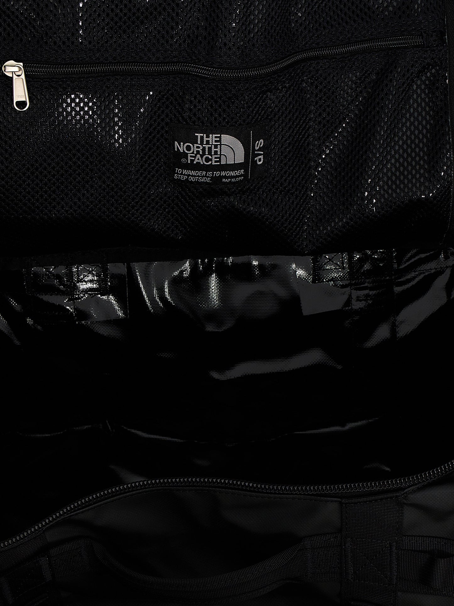 Black Recycled Polyester Backpack
