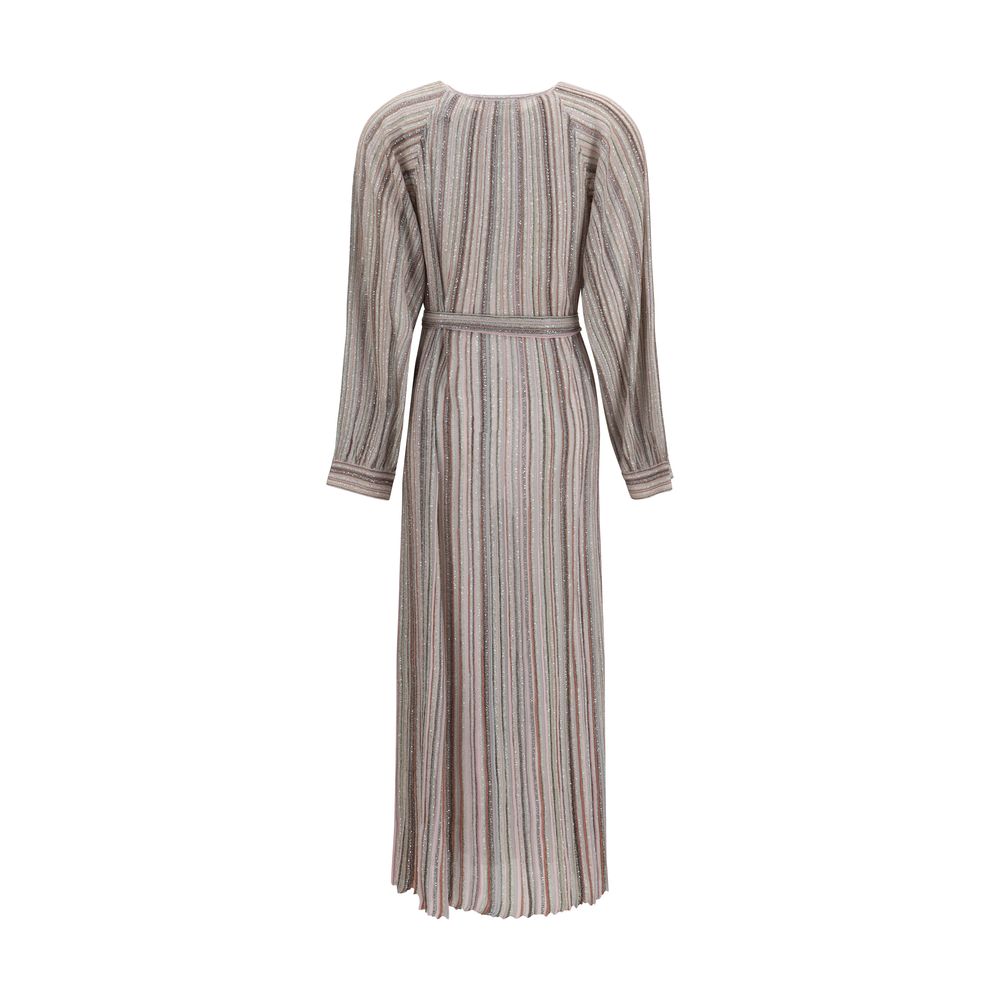 Multicolor Viscose Cocktail Dress