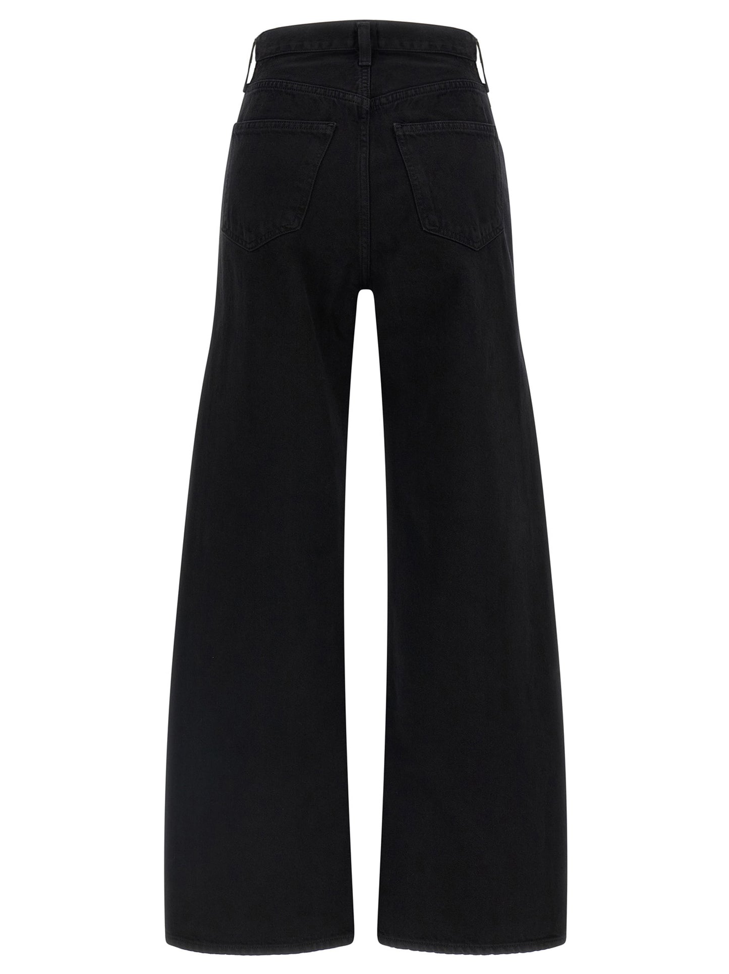 Black Cotton Jeans Denim