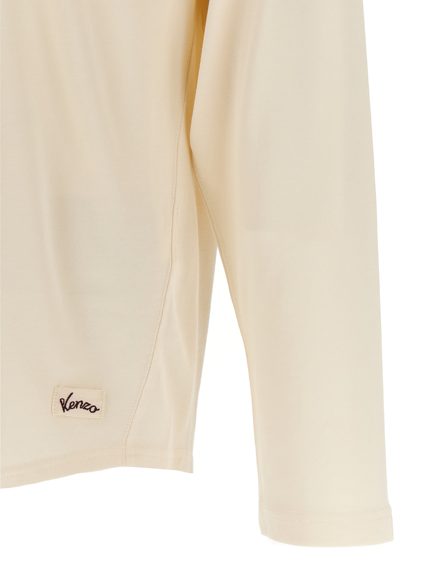 Beige Viscose T-Shirt