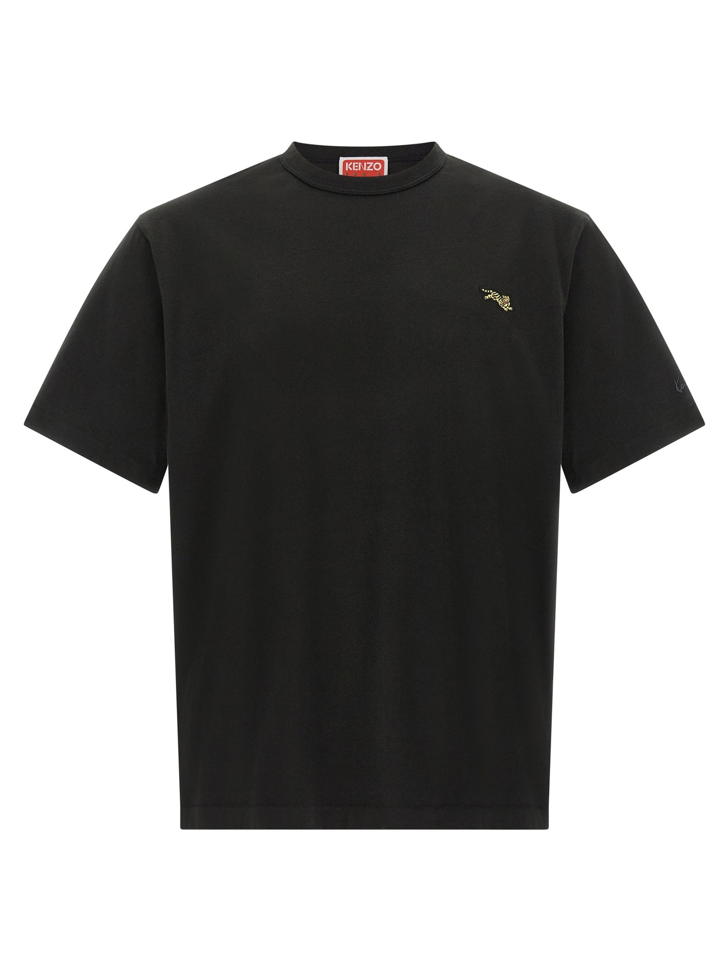 Black Cotton T-Shirt