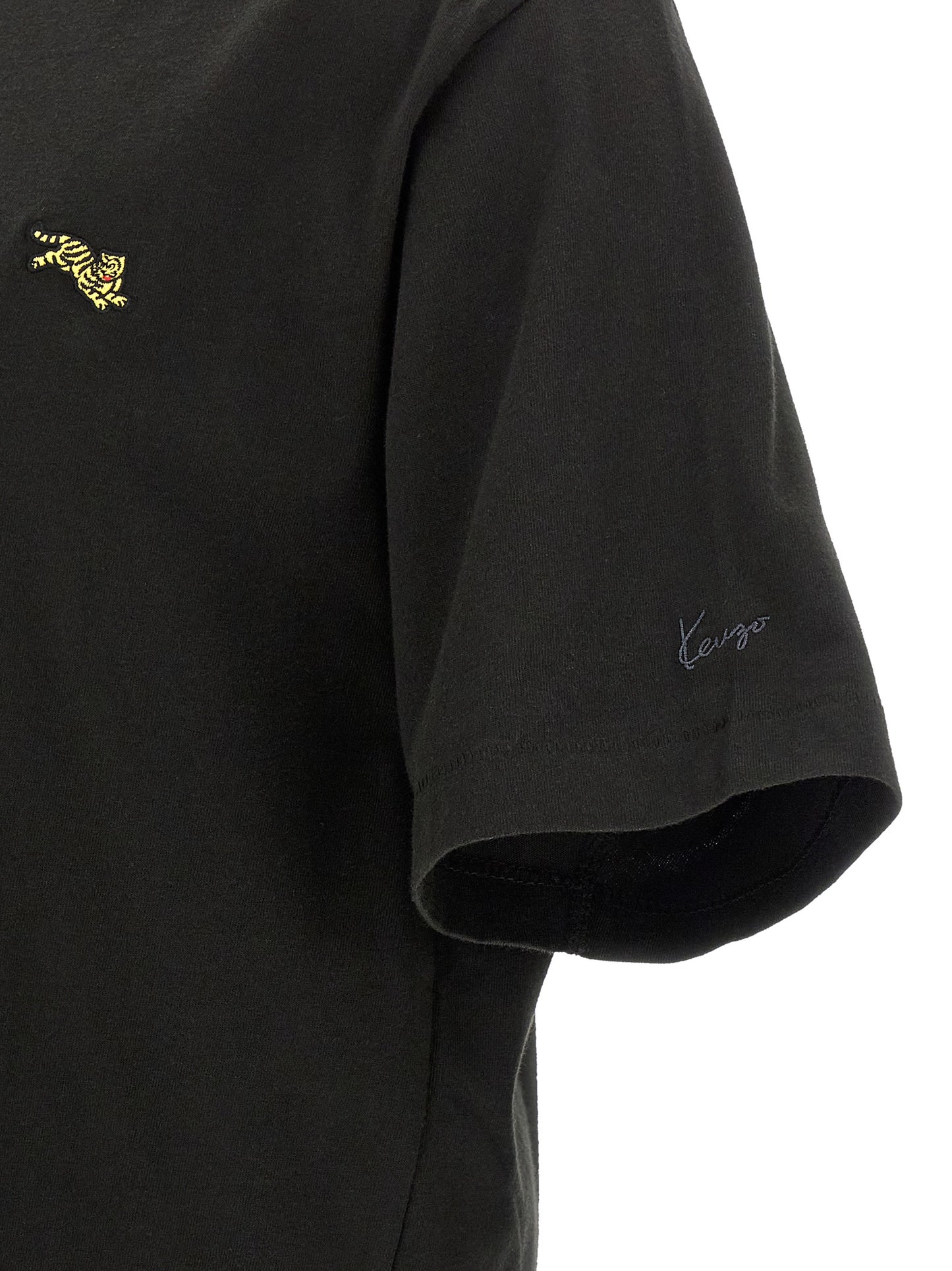 Black Cotton T-Shirt