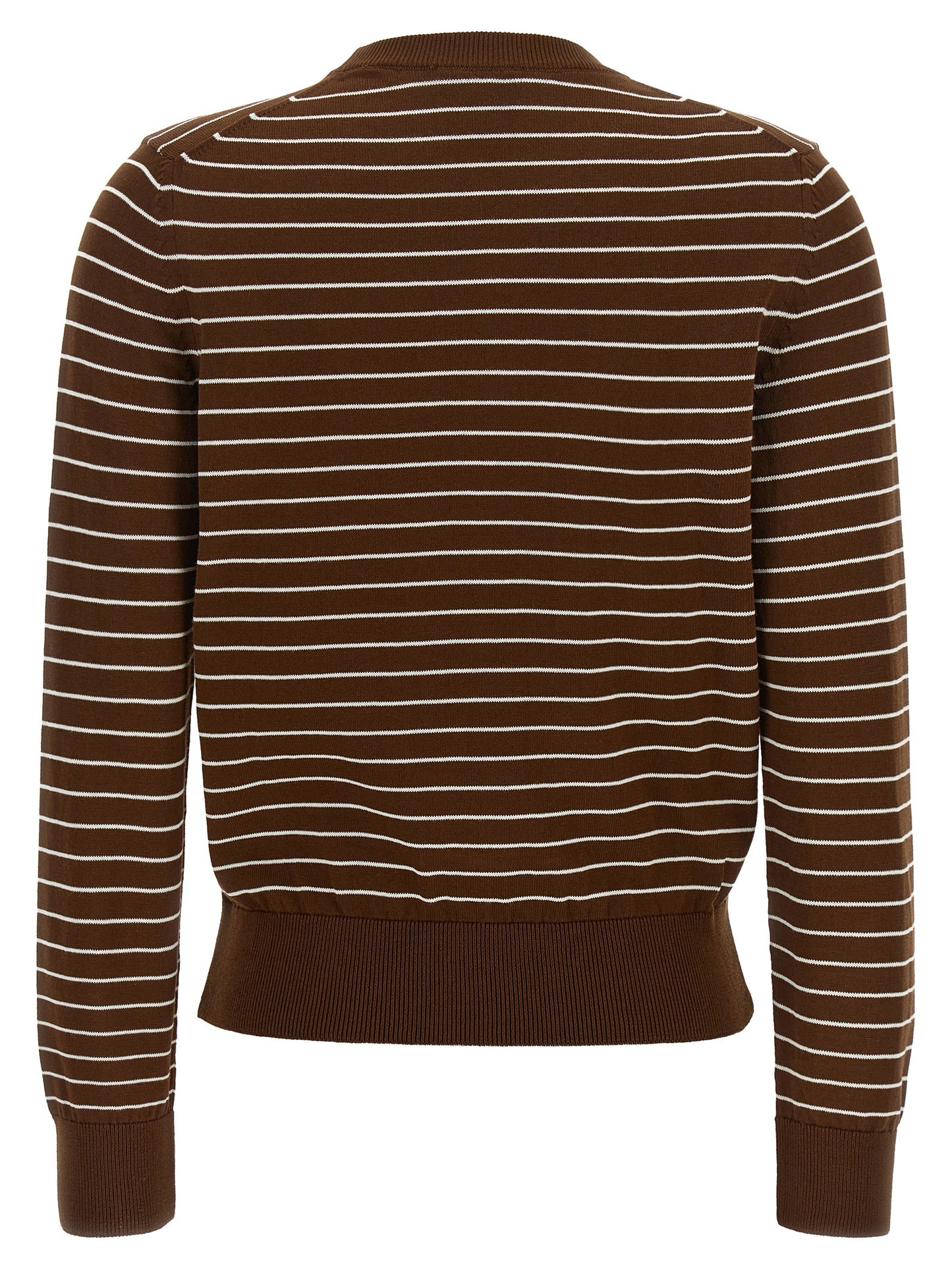 Brown Cotton Cardigan