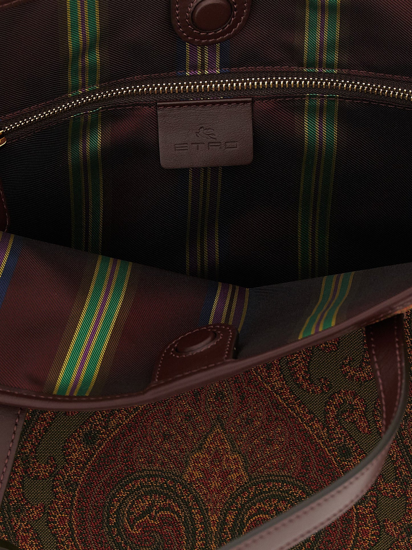 Multicolor Polyester Tote Bag