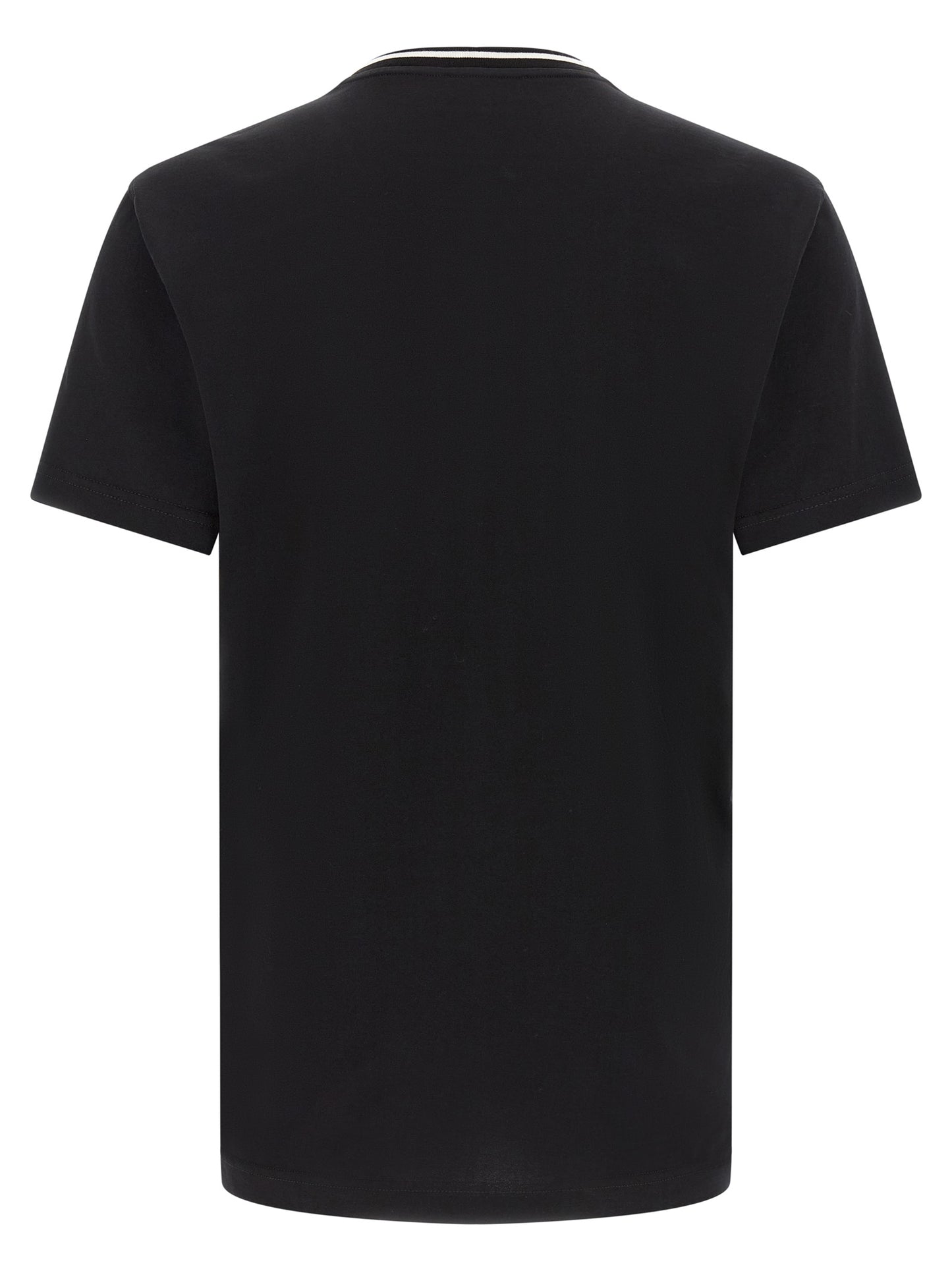 Black Cotton T-Shirt