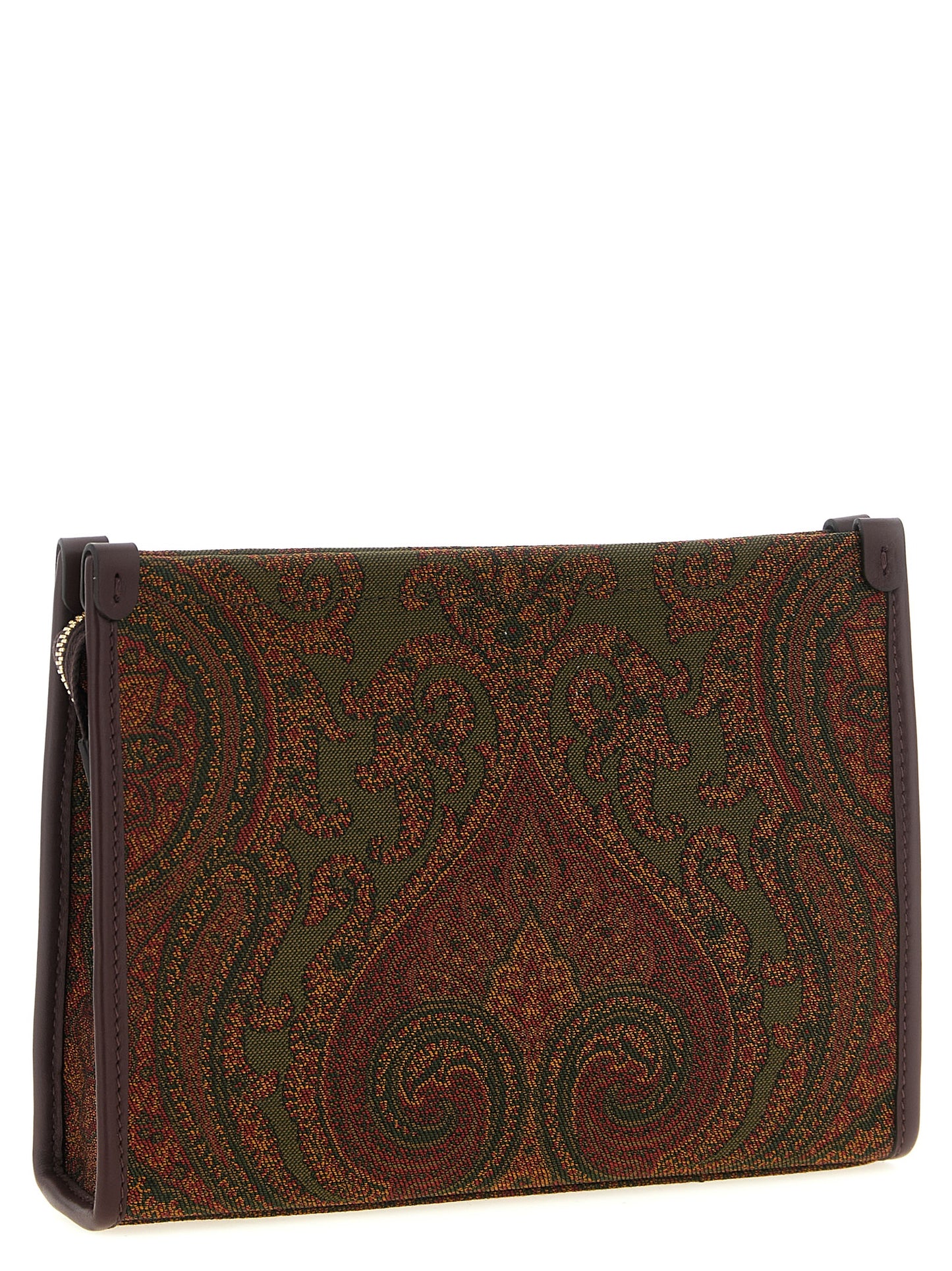 Multicolor Polyester Clutch Bag