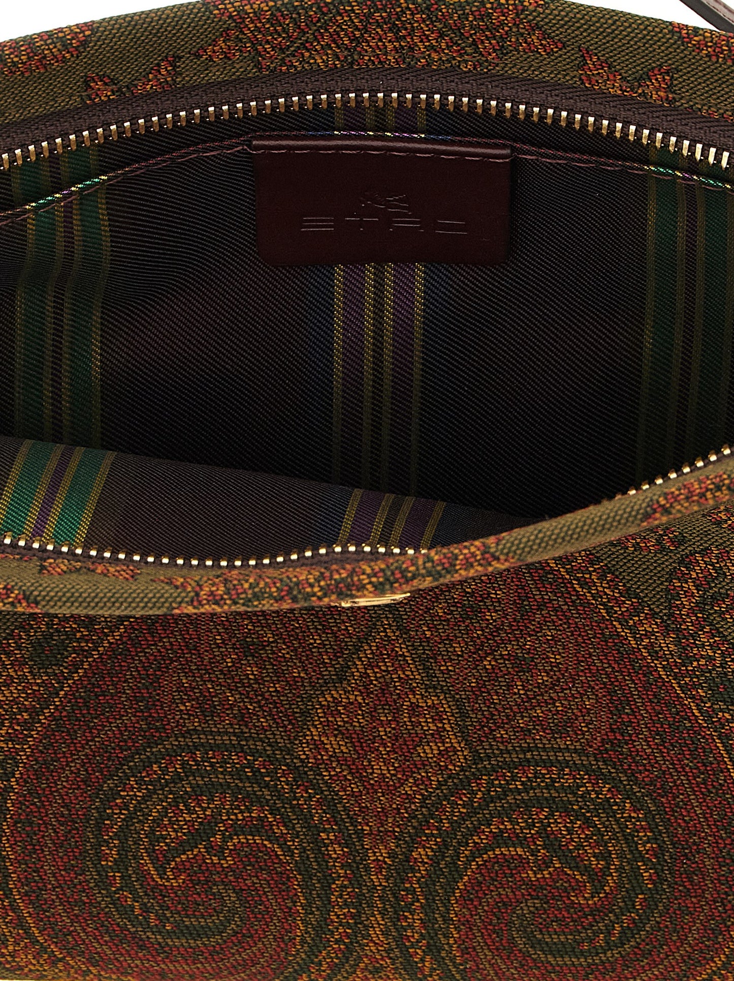 Multicolor Polyester Clutch Bag