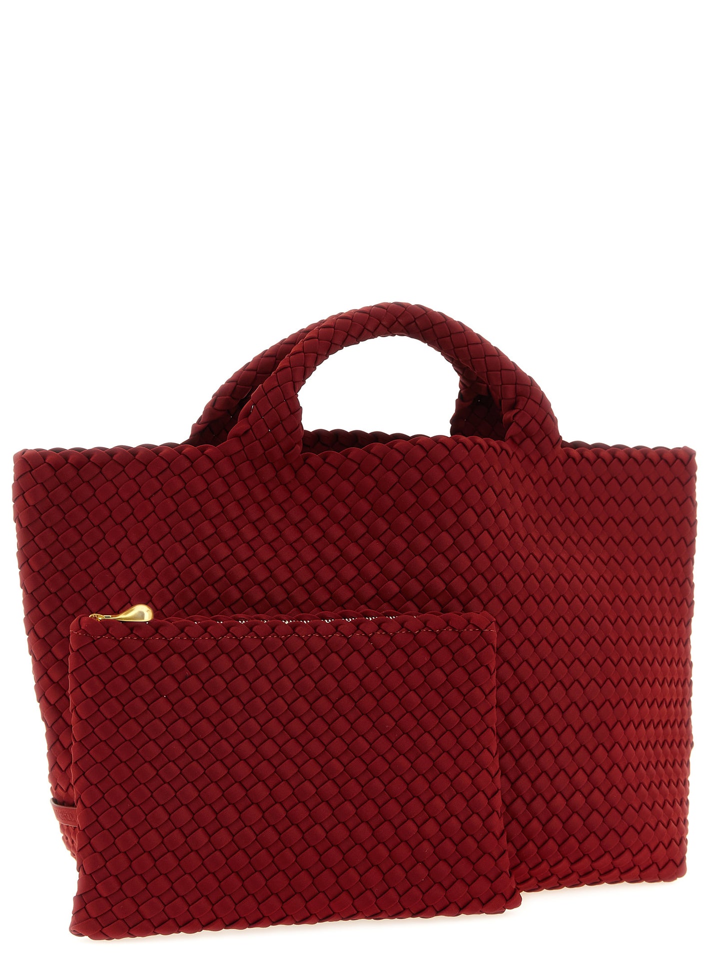 Red Nylon Handbag