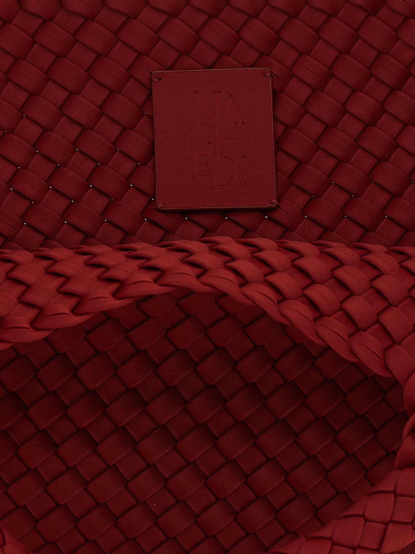 Red Nylon Handbag