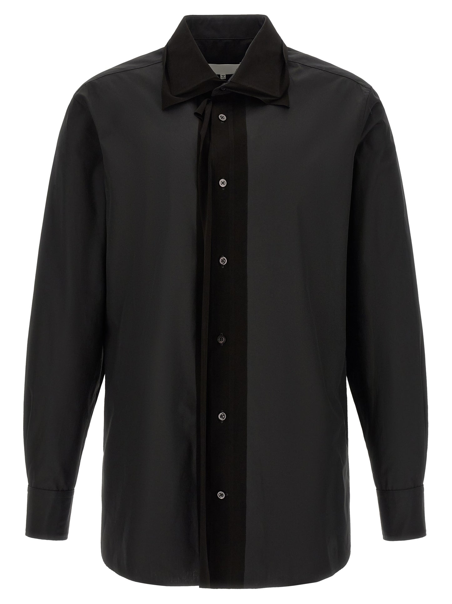 Black Cotton Blouse