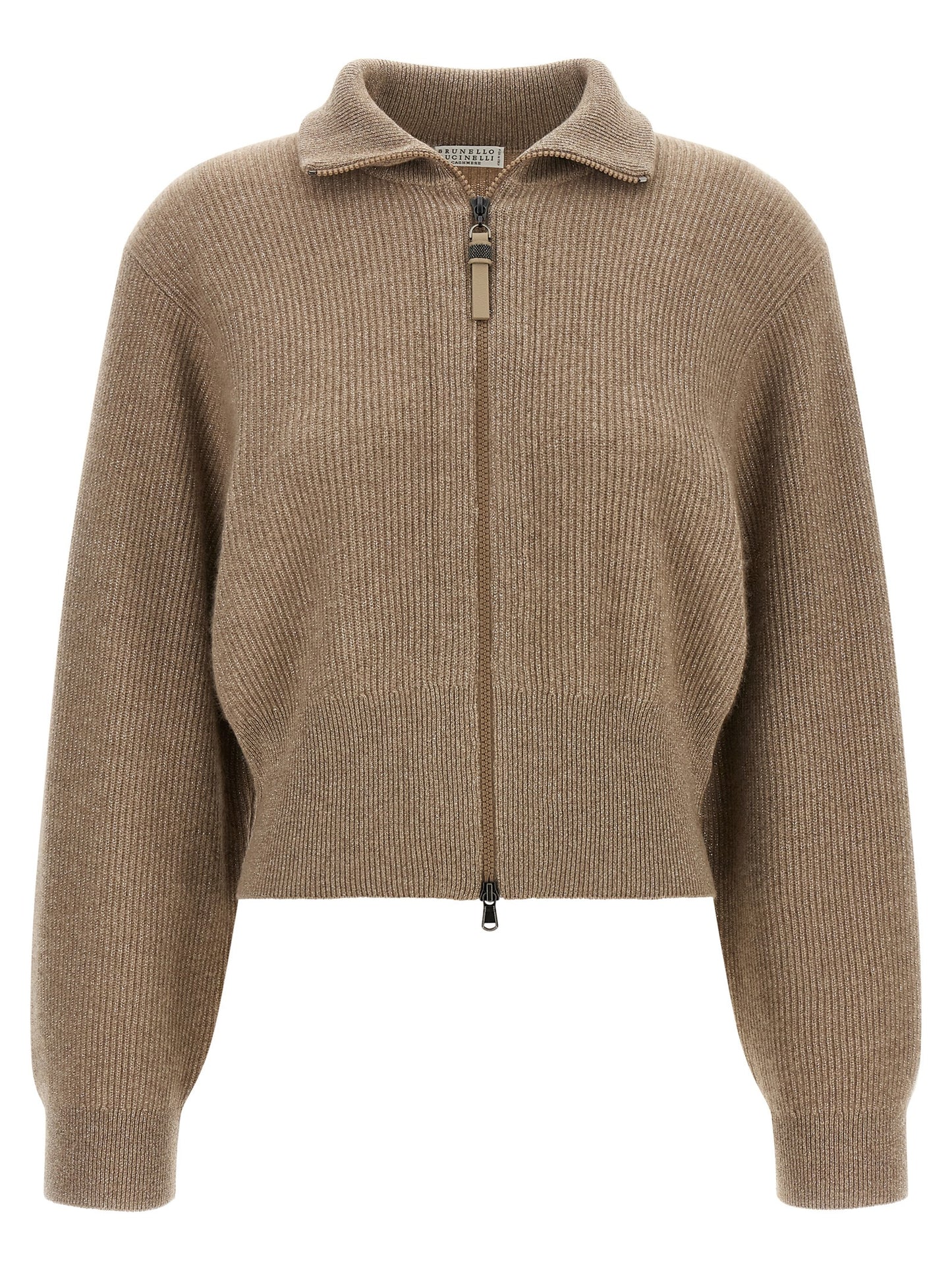 Brown Cashmere Cardigan