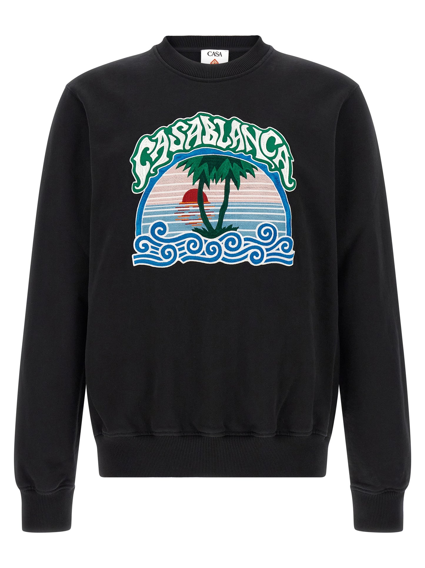 Black Organic Cotton Sweatshirt