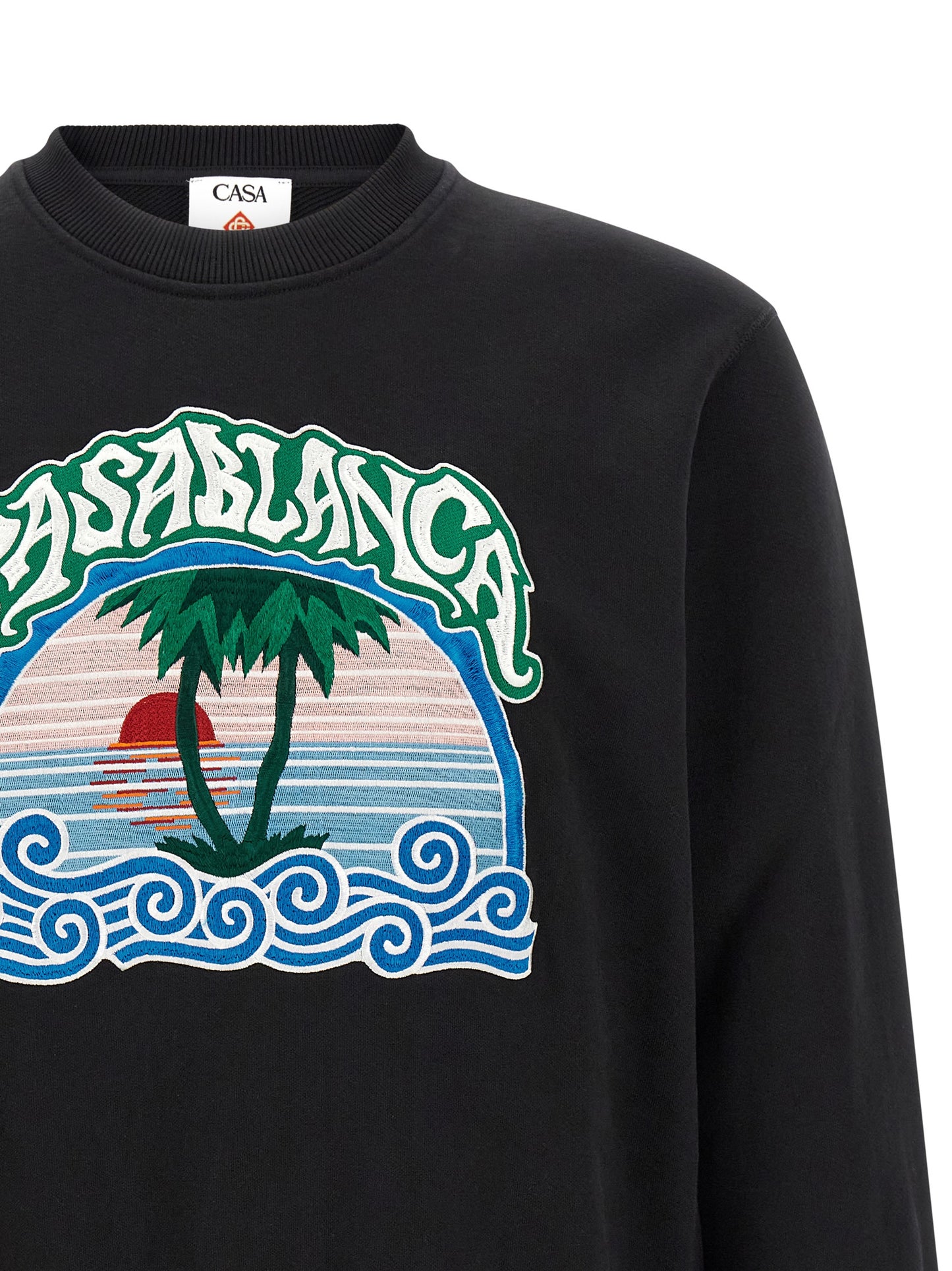 Black Organic Cotton Sweatshirt