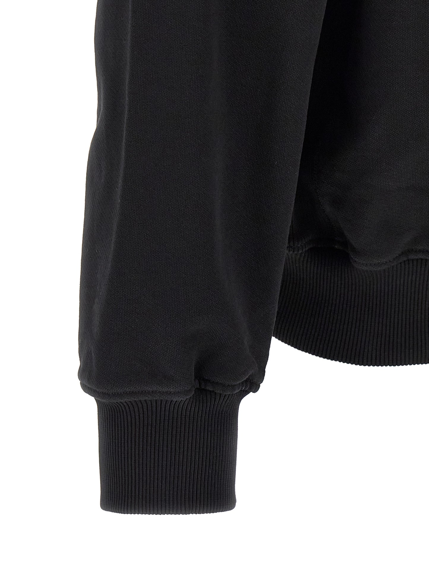 Black Organic Cotton Sweatshirt