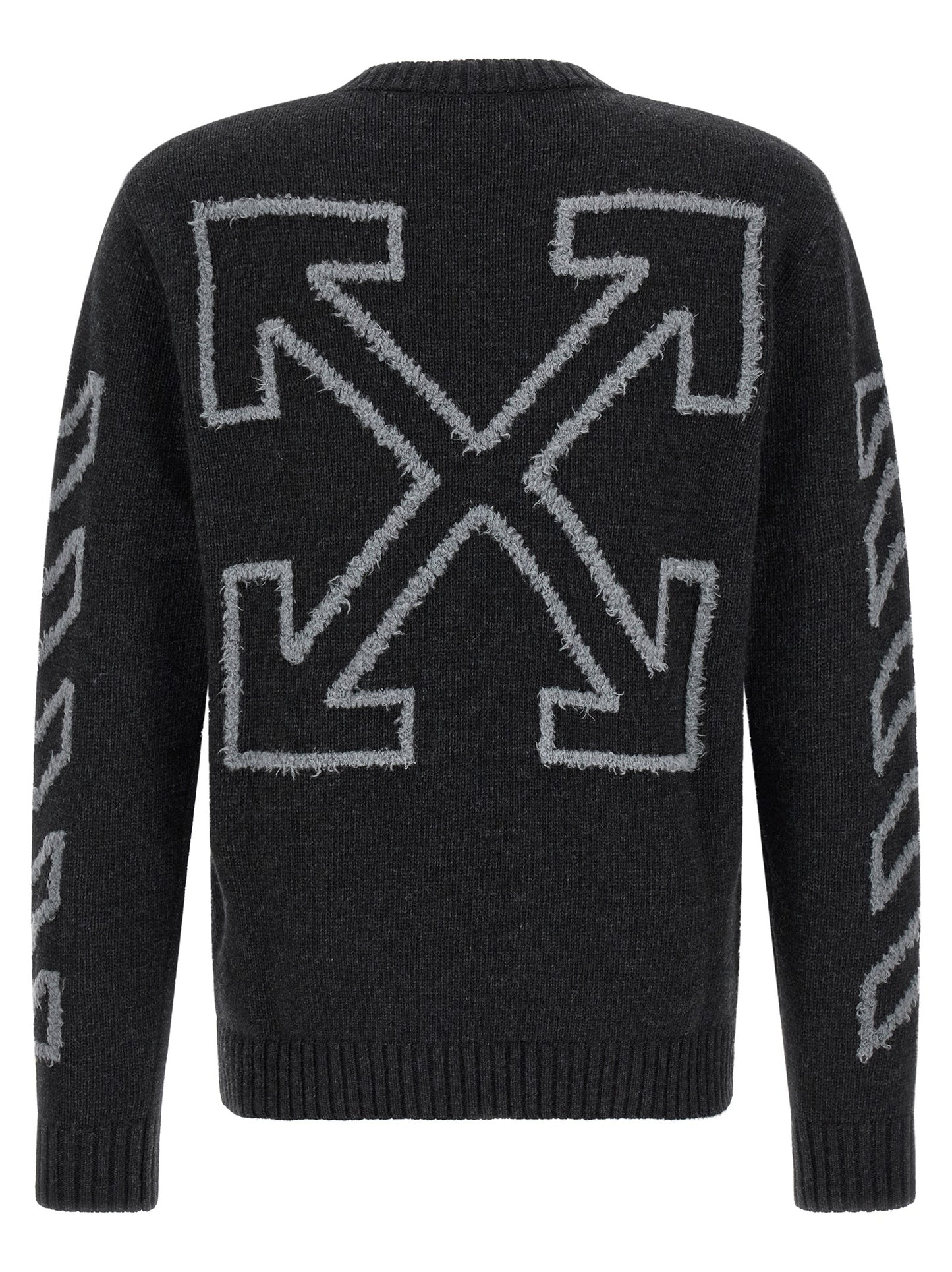 Gray Wool Cardigan