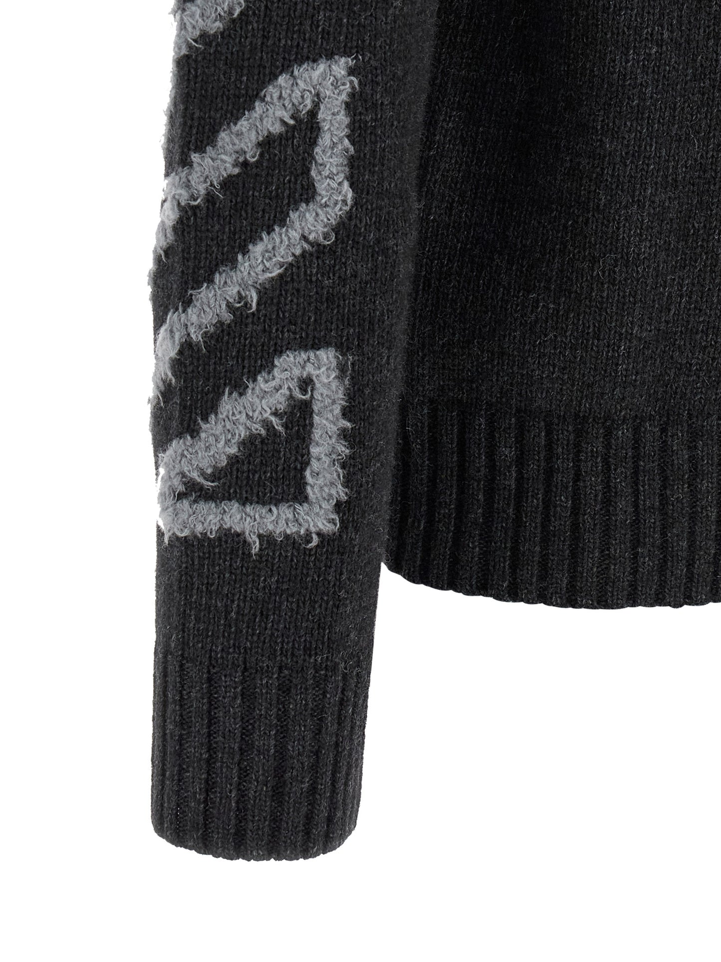 Gray Wool Cardigan