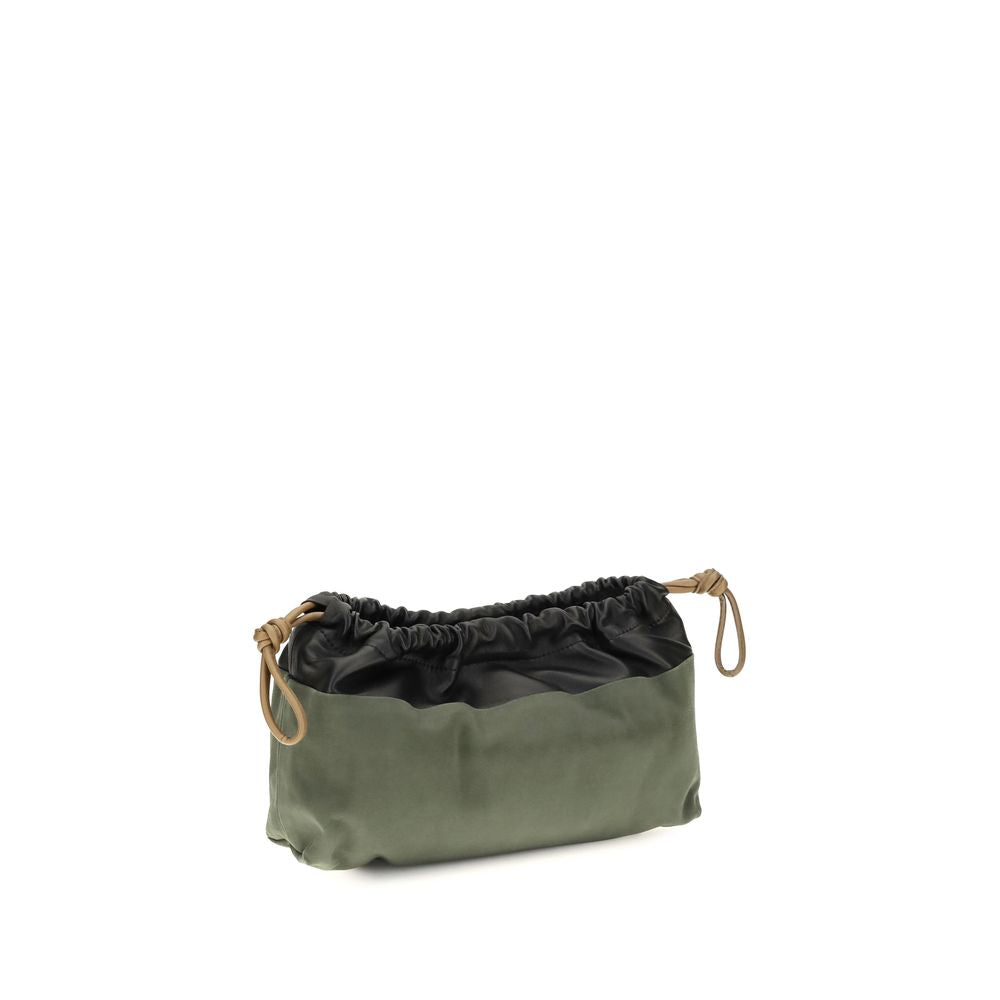 Bicolor Calf Leather Bos Taurus Clutch Bag
