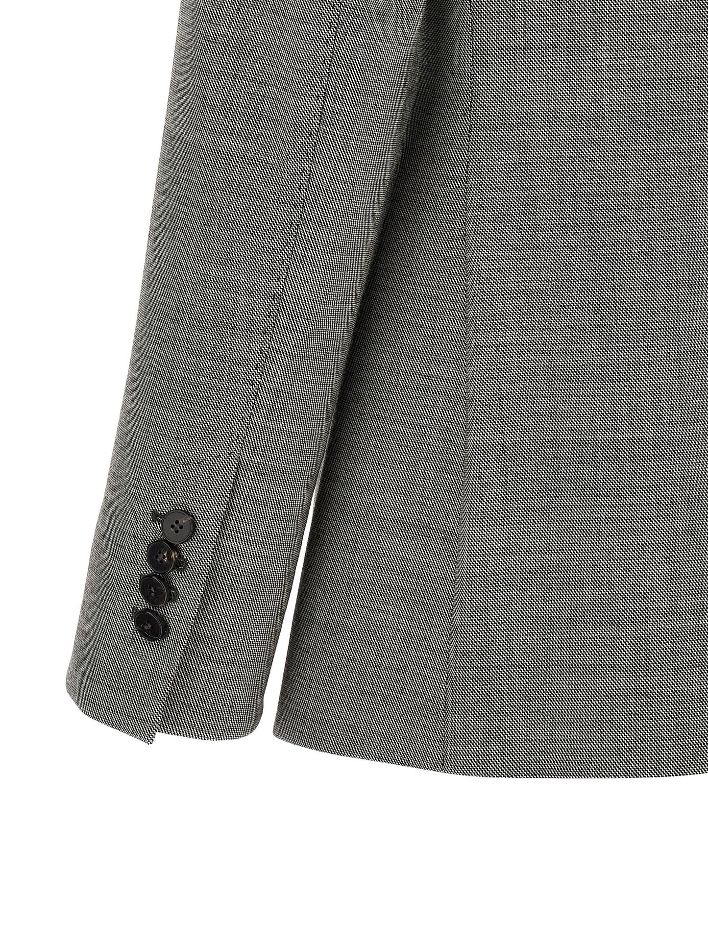 Gray Wool Blazer