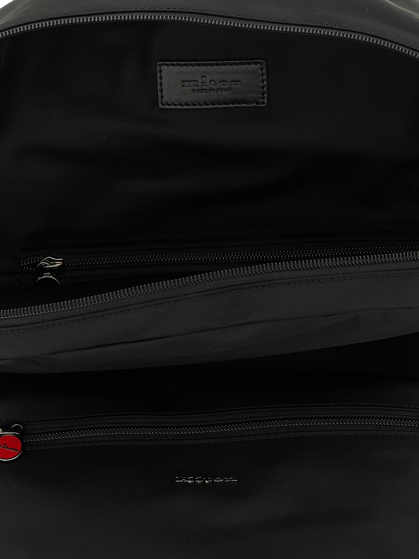 Black Polyamide Backpack