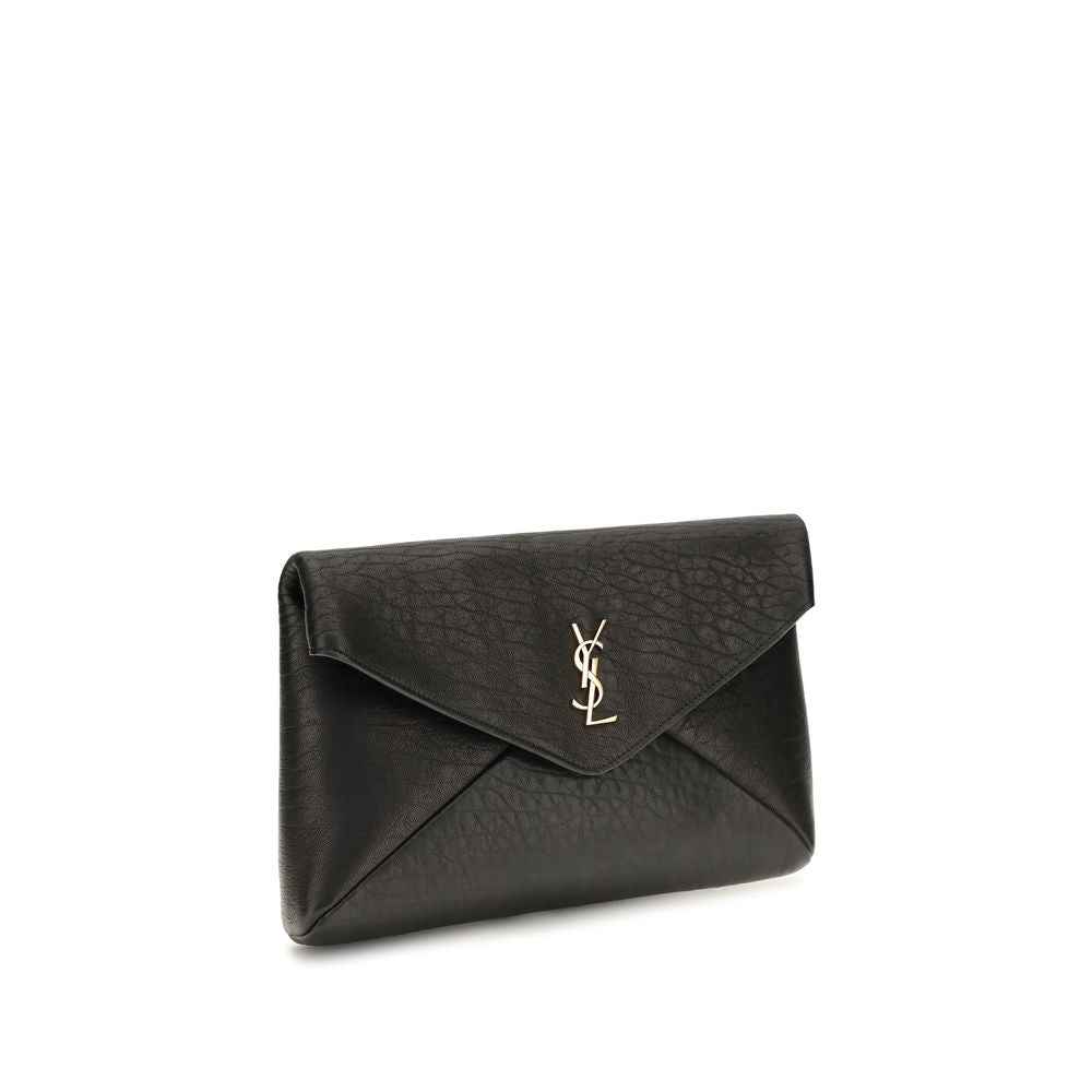 Black Lamb Ovis Aries Clutch Bag