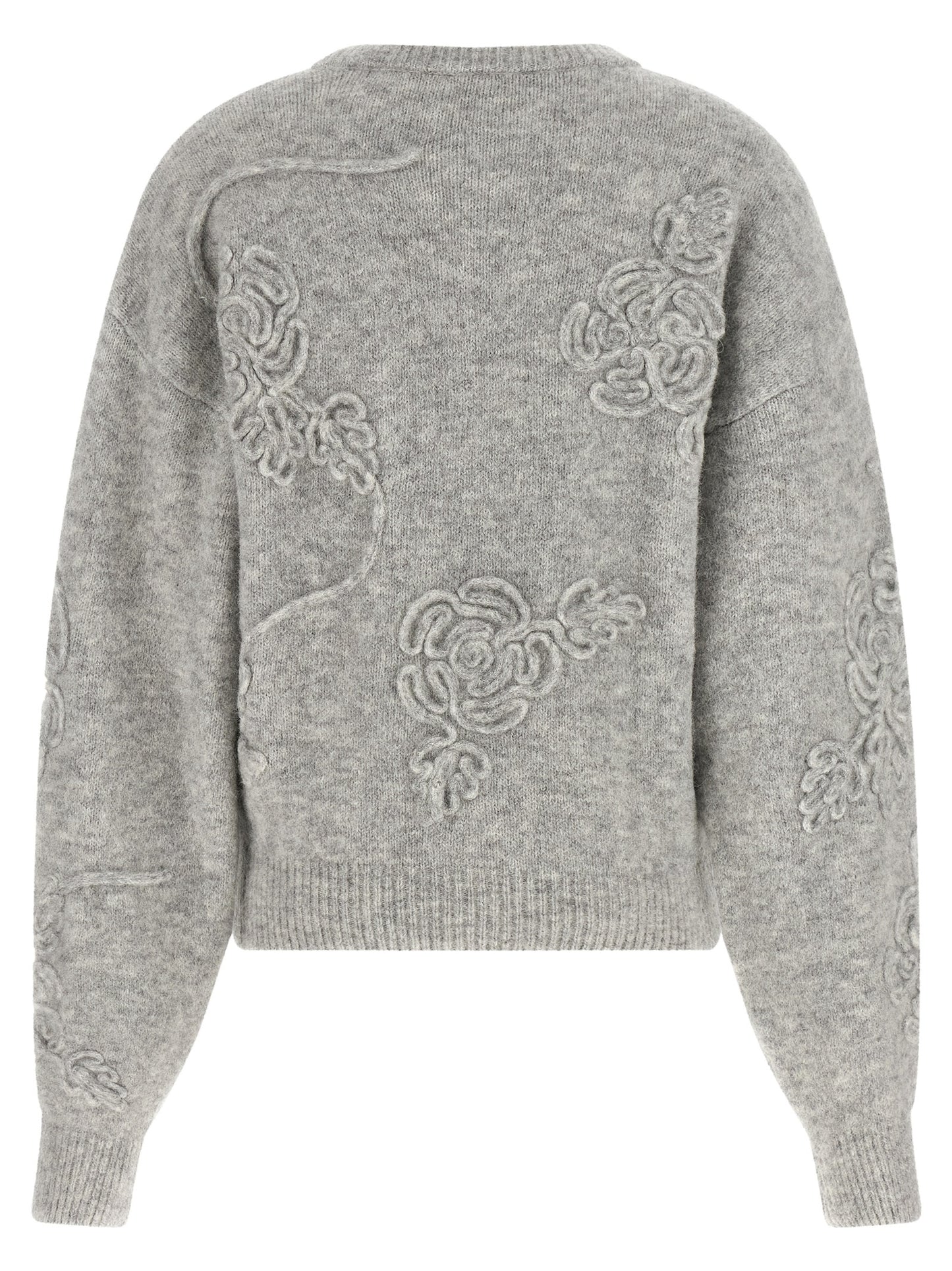Gray Wool Cardigan