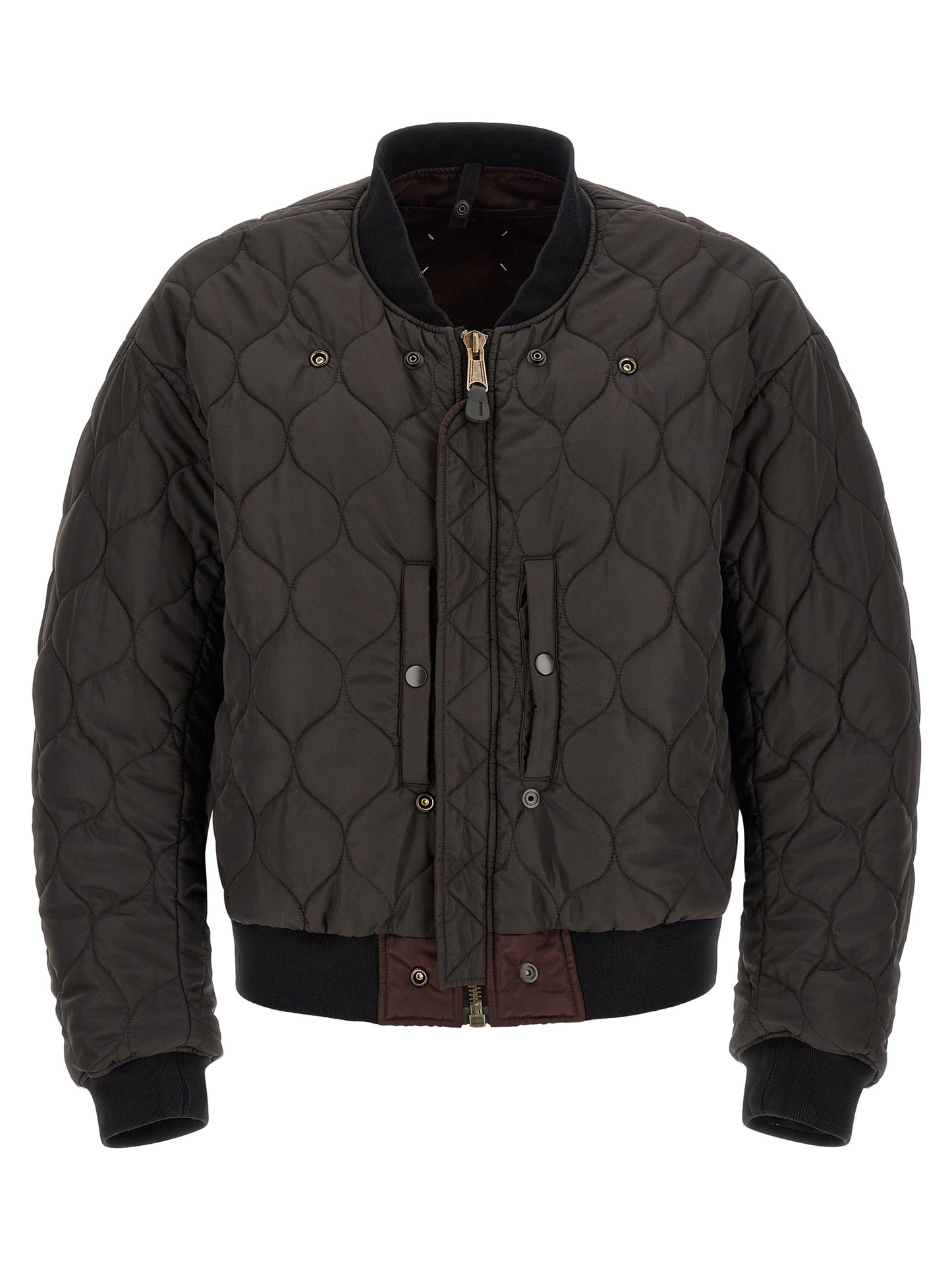 Multicolor Polyamide Bomber