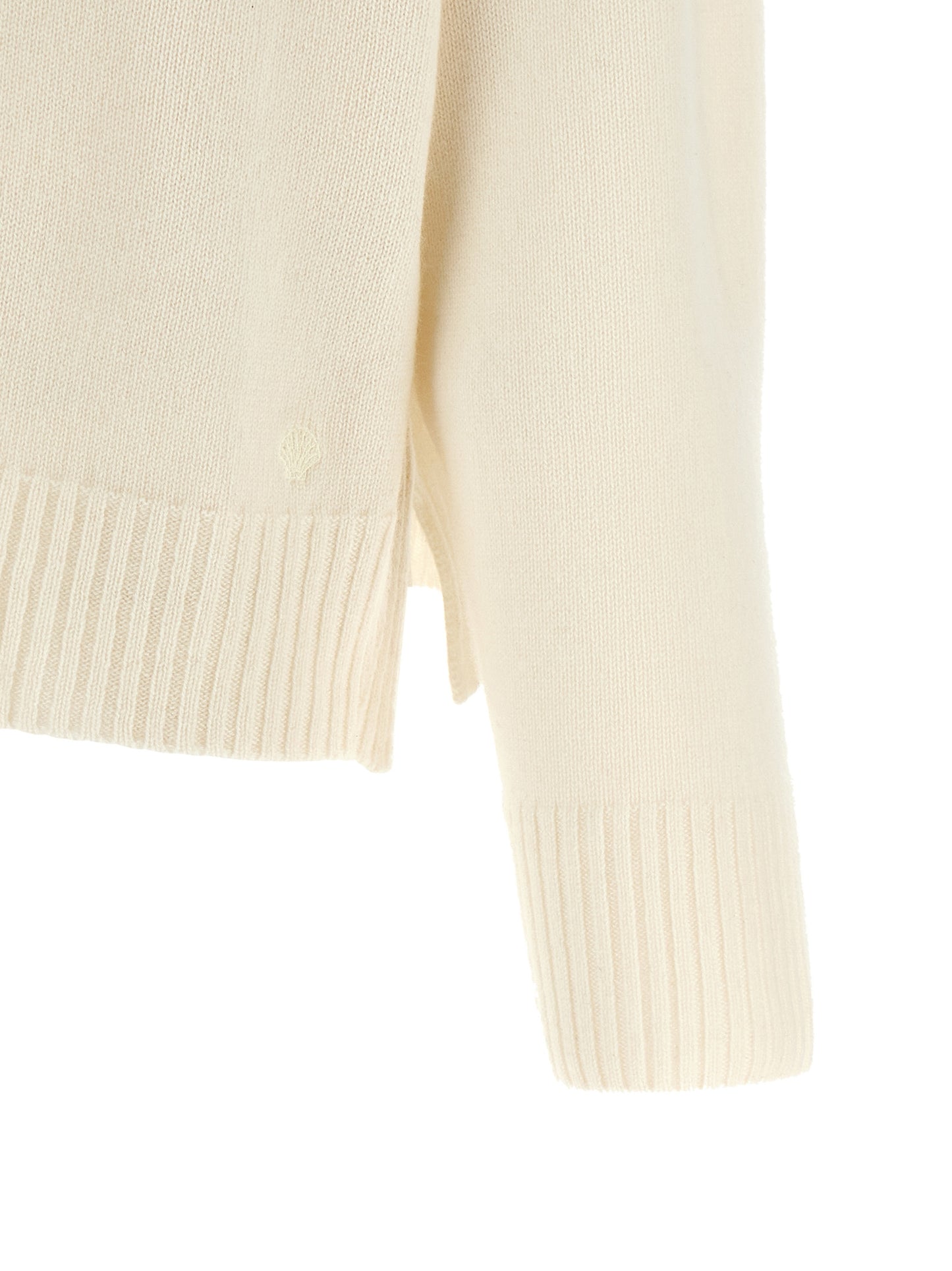 White Cashmere Cardigan