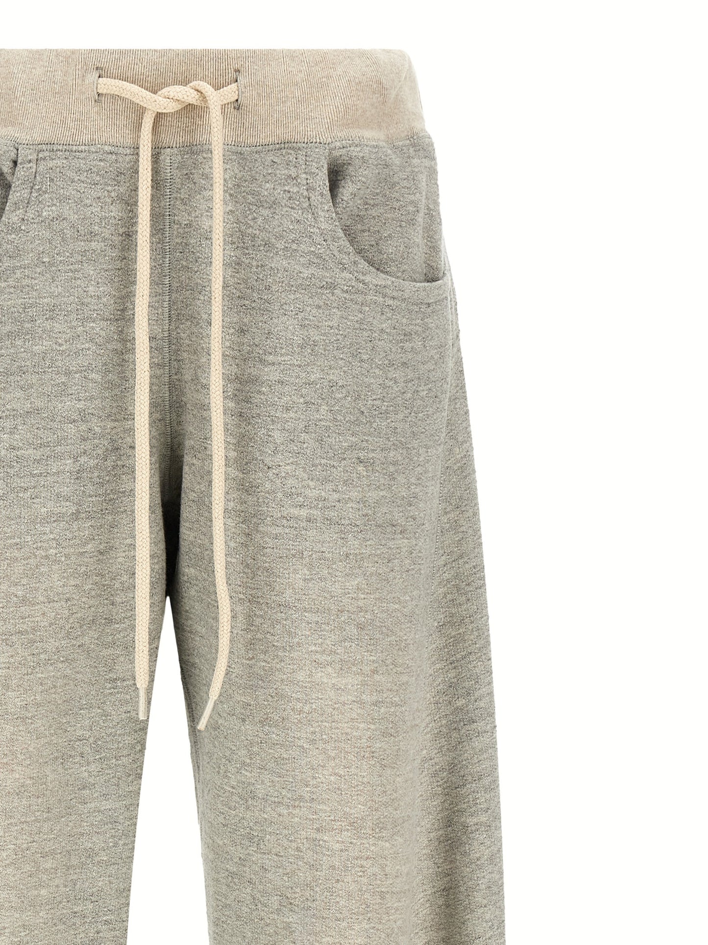 Gray Cotton Joggers (Workout Pants)