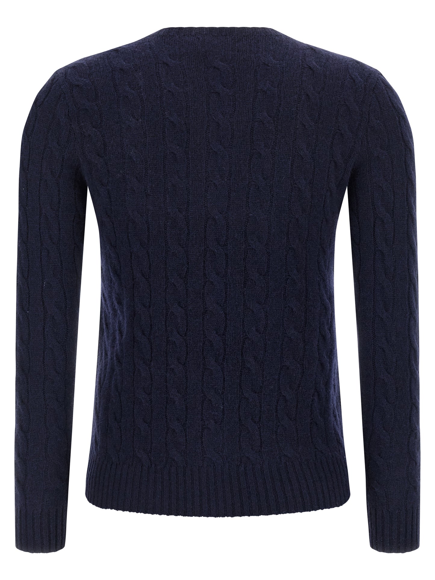 Blue Wool Cardigan