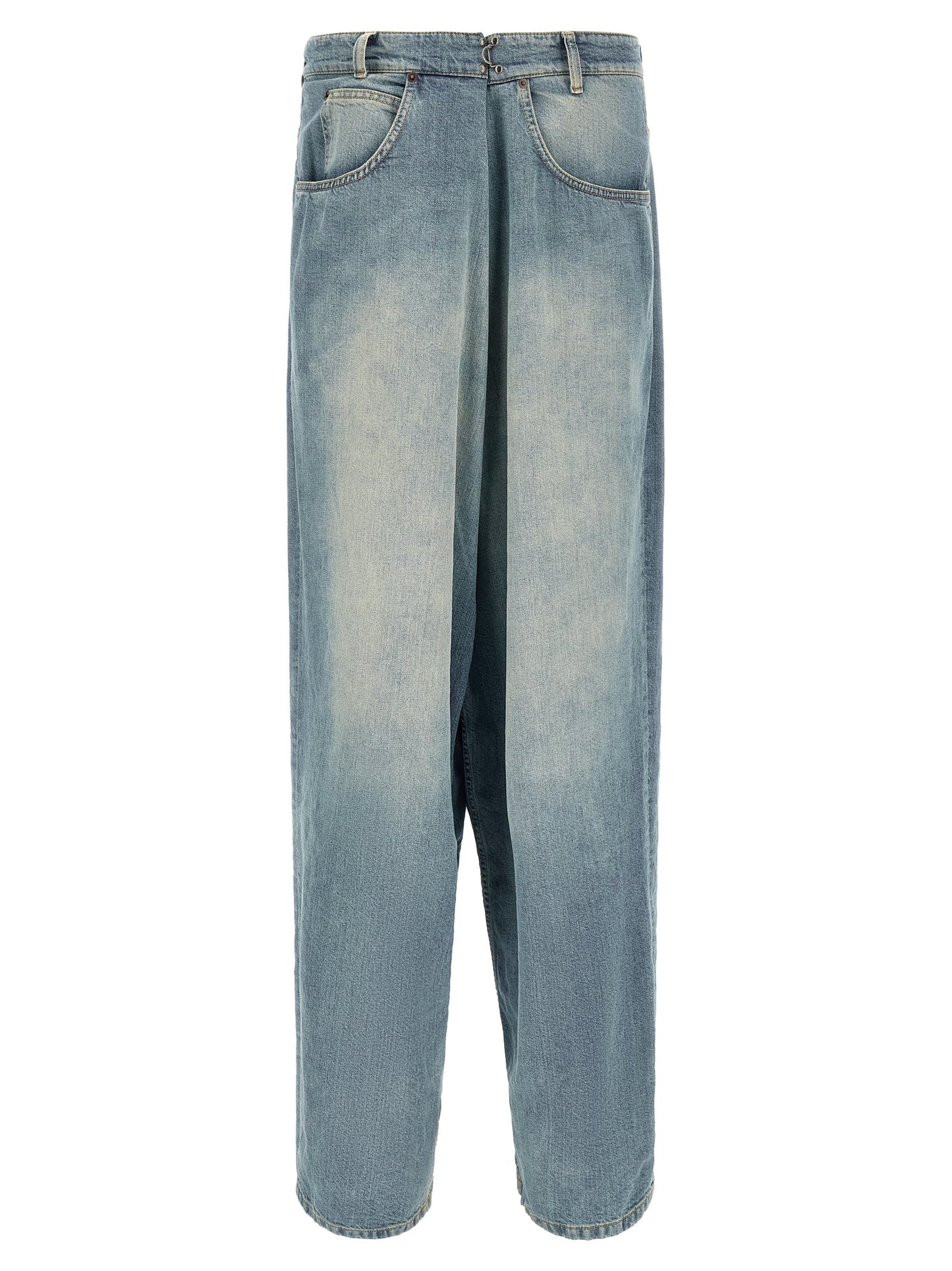 Blue Cotton Jeans Denim