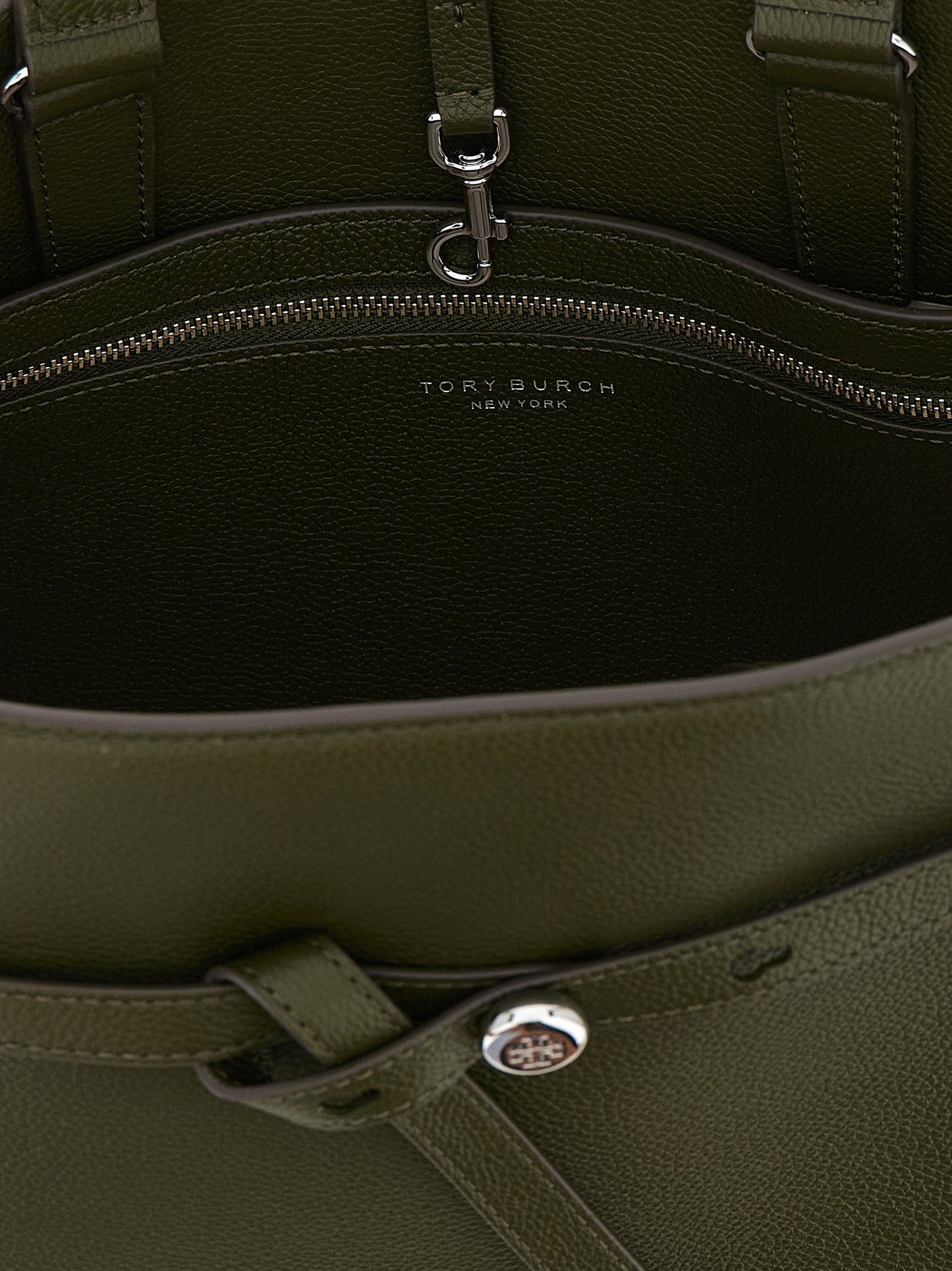 Bicolor Cowhide Handbag