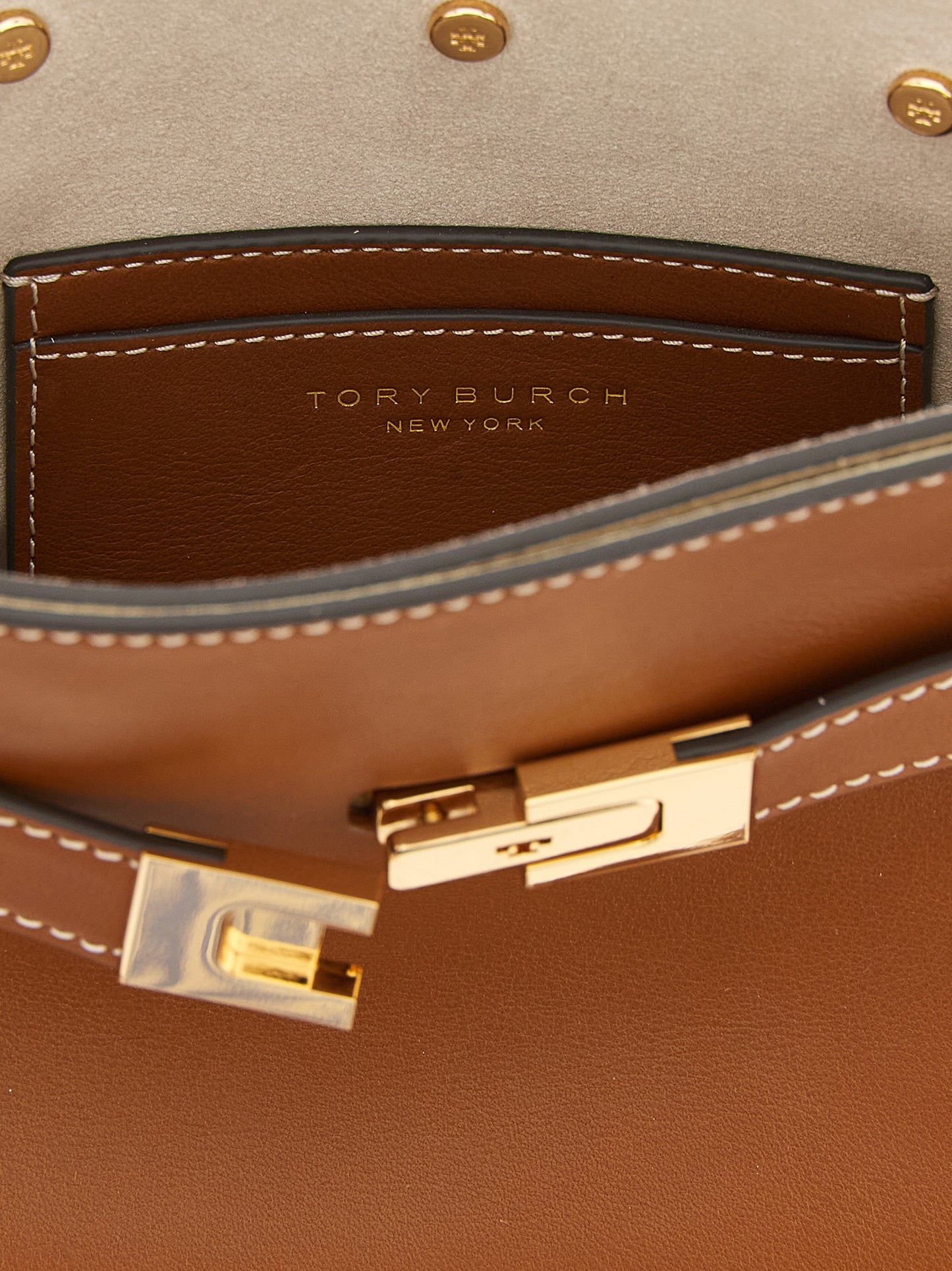 Brown Cowhide Crossbody Bag