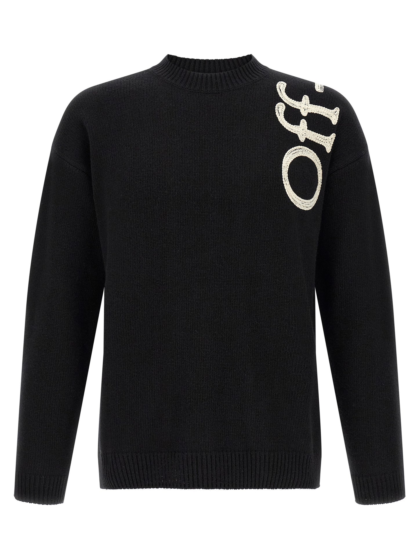 Bicolor Wool Cardigan