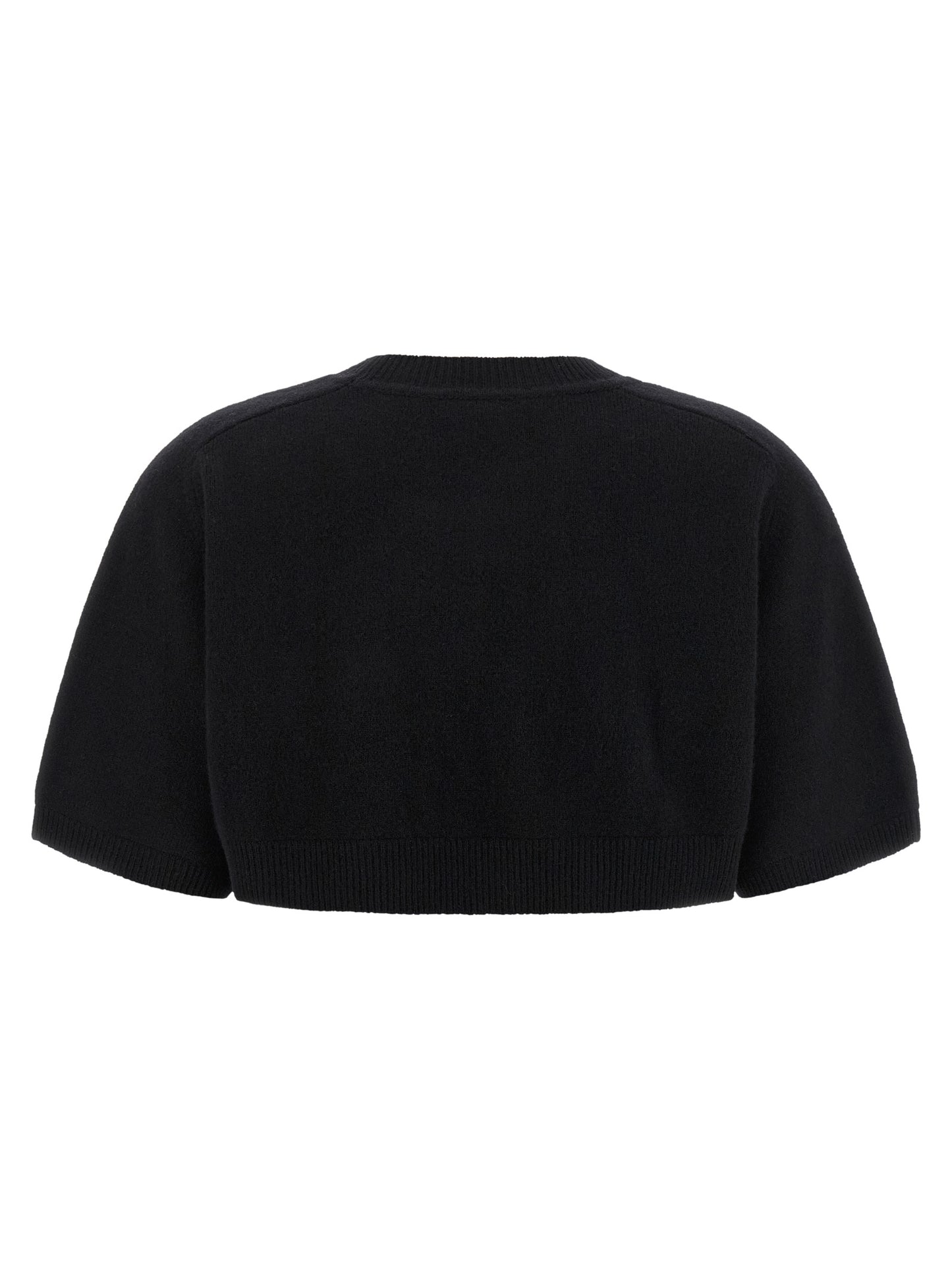 Black Wool Sweatshirt