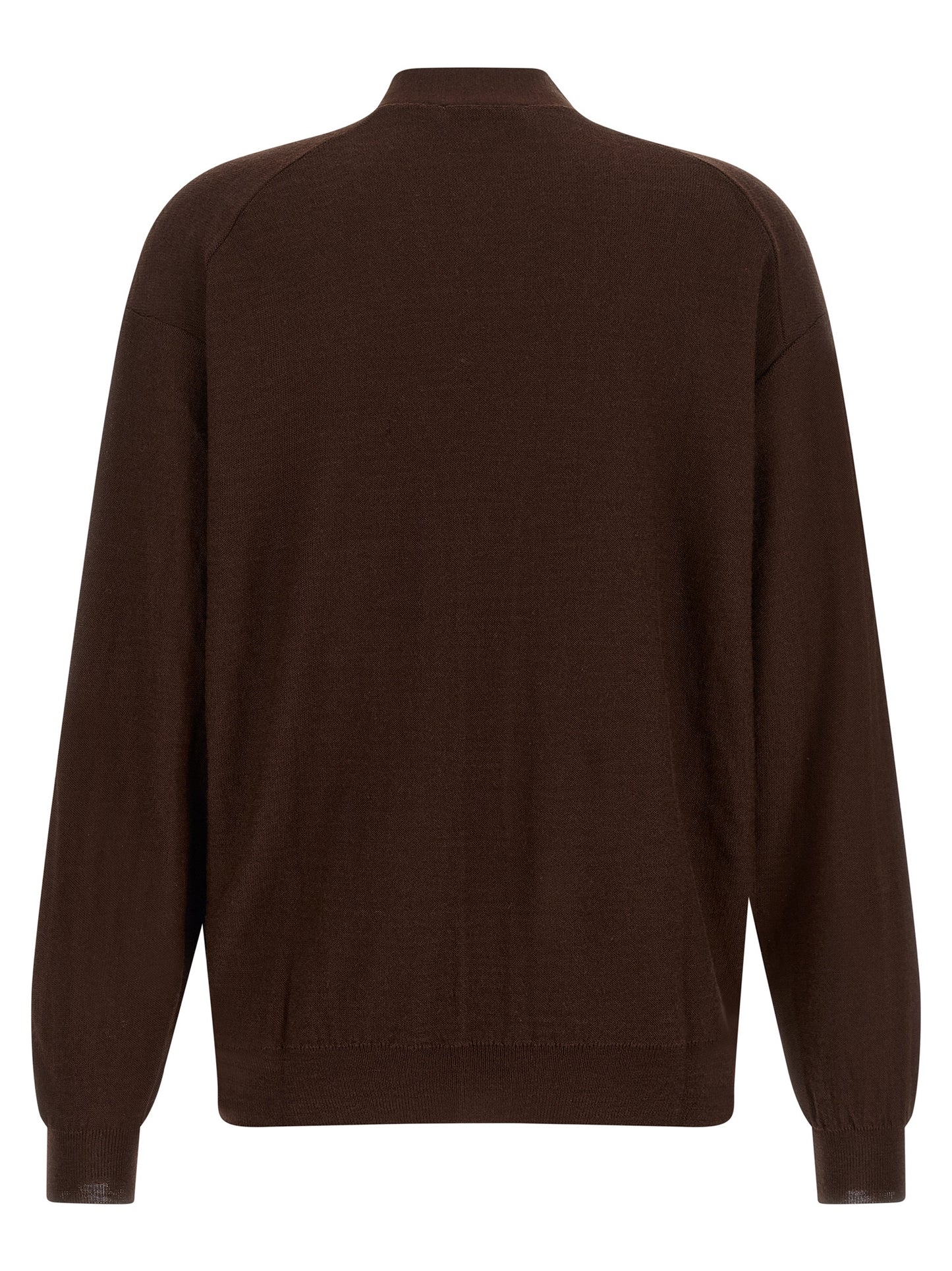 Bordeaux Wool Cardigan