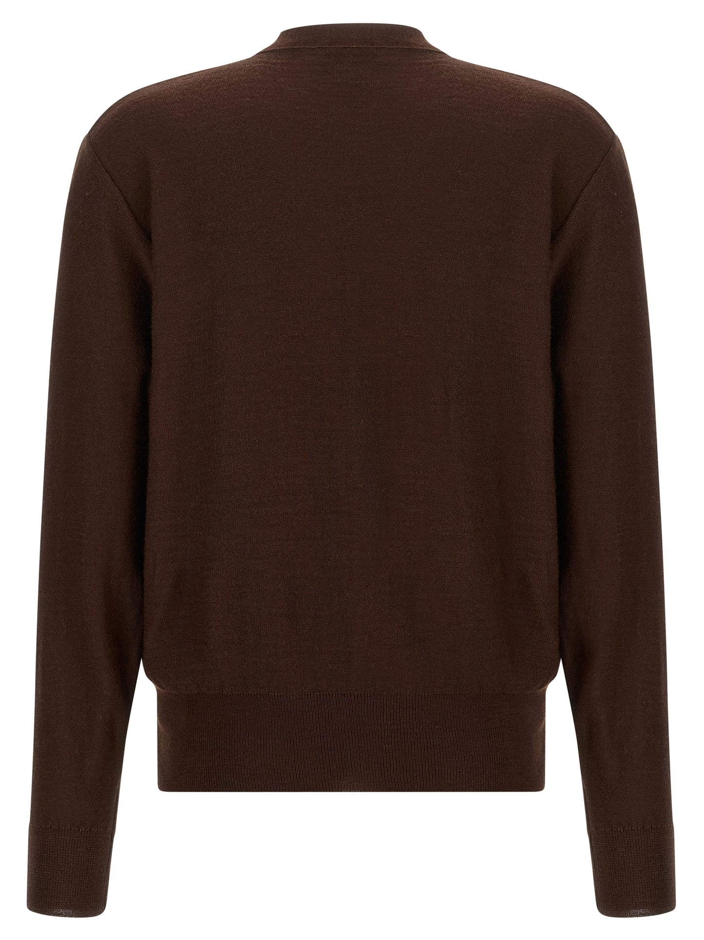 Bordeaux Wool Cardigan