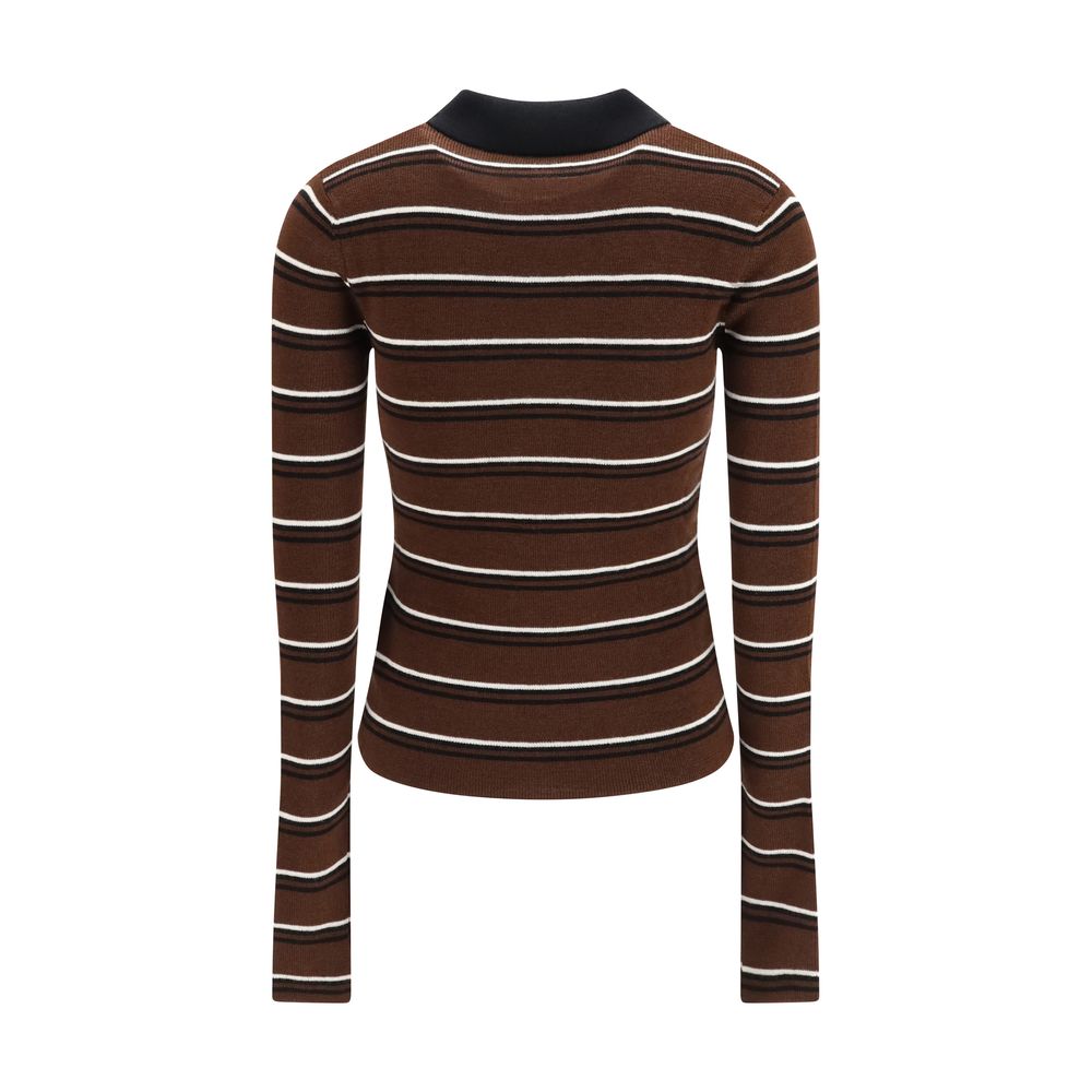 Brown Wool Oves Aries Dress Shirt