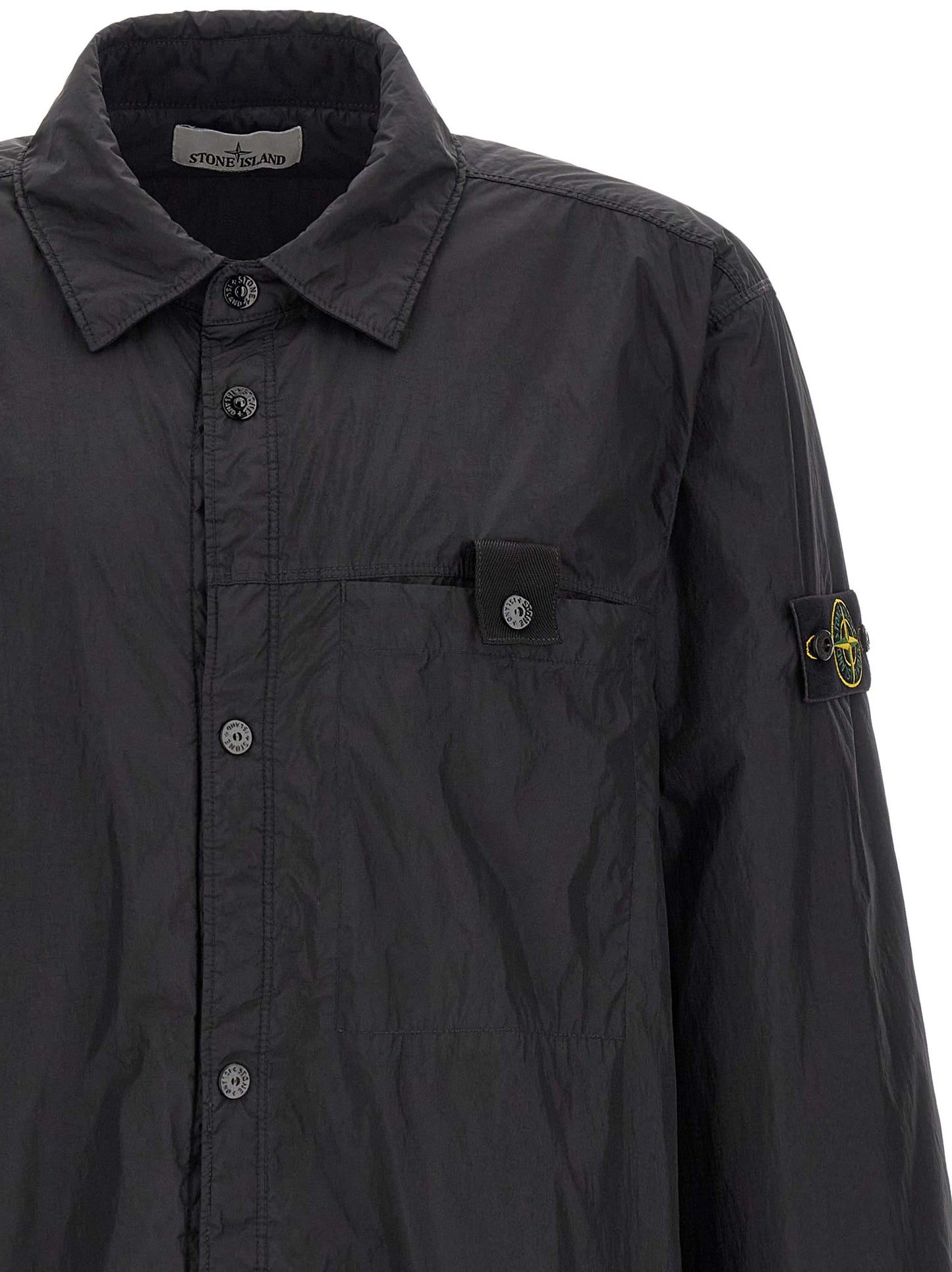 Black Polyamide Shell Jacket